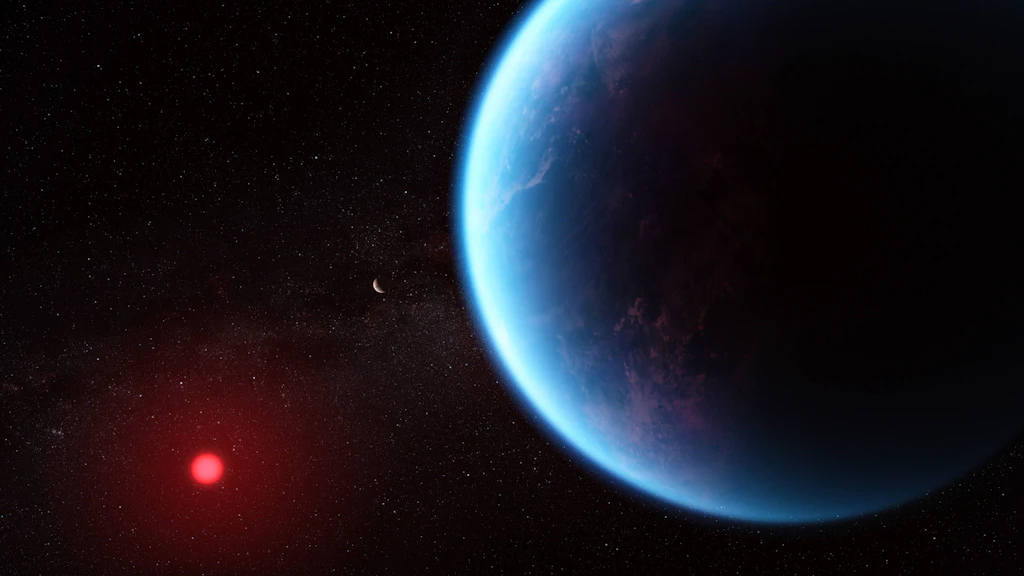 Nasa entdeckt „Wasserwelt“: Exoplanet zeigt Anzeichen von außerirdischem Leben