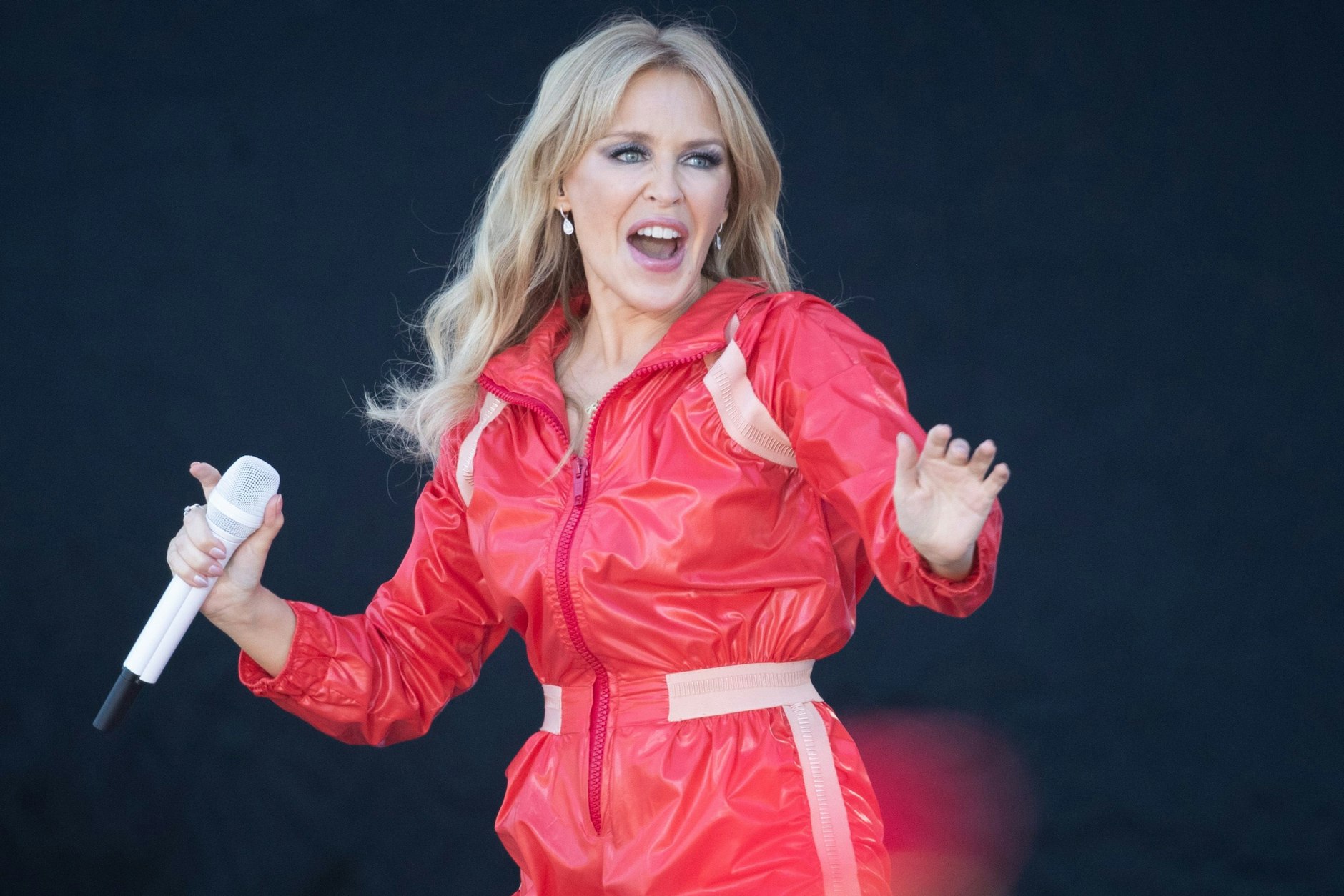 Kylie Minogue, hier beim Glastonbury-Festival 2019