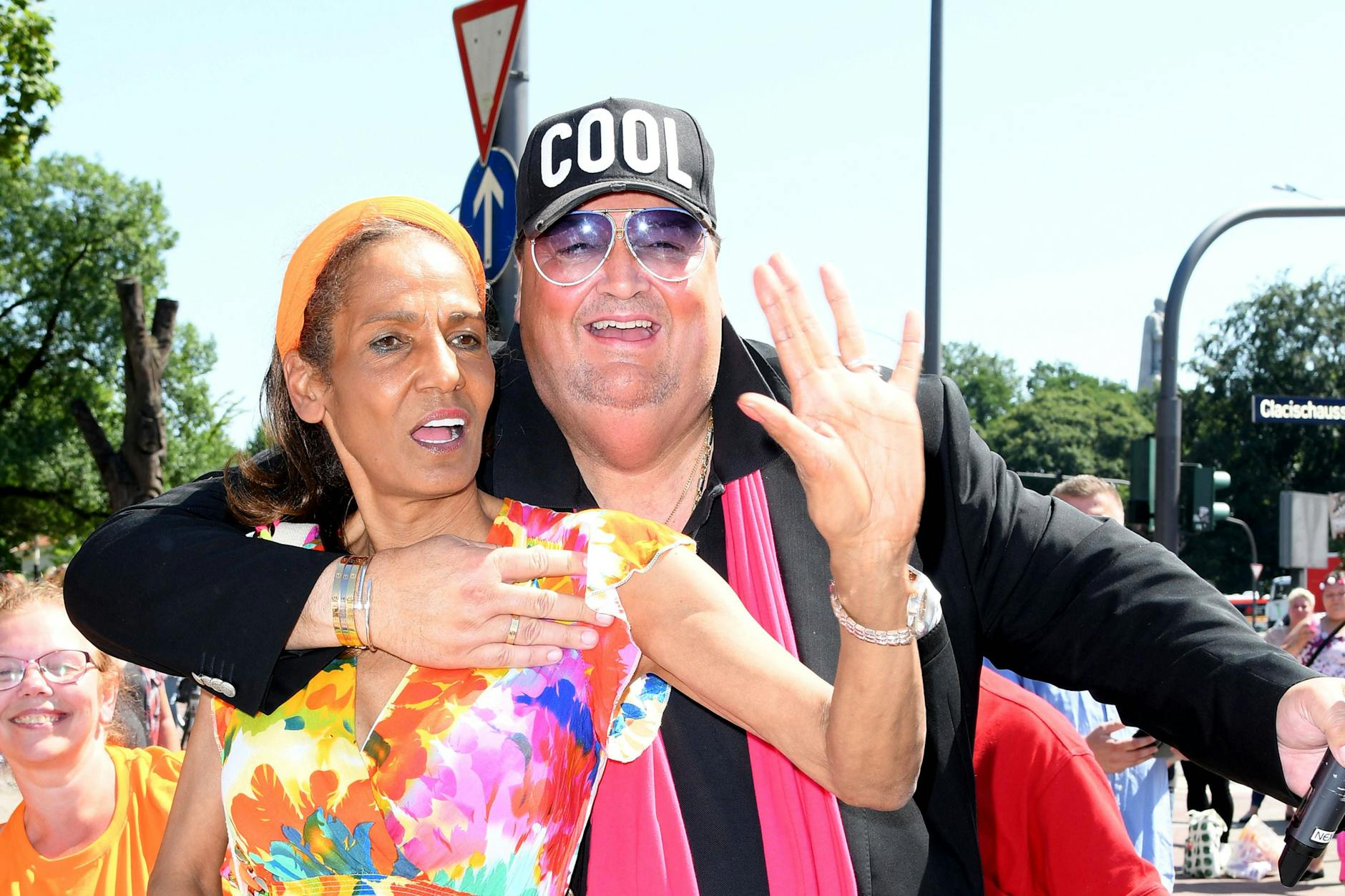 Nadja Abd el Farrag und Andreas Ellermann müssen ihre Auftritte auf Mallorca absagen.