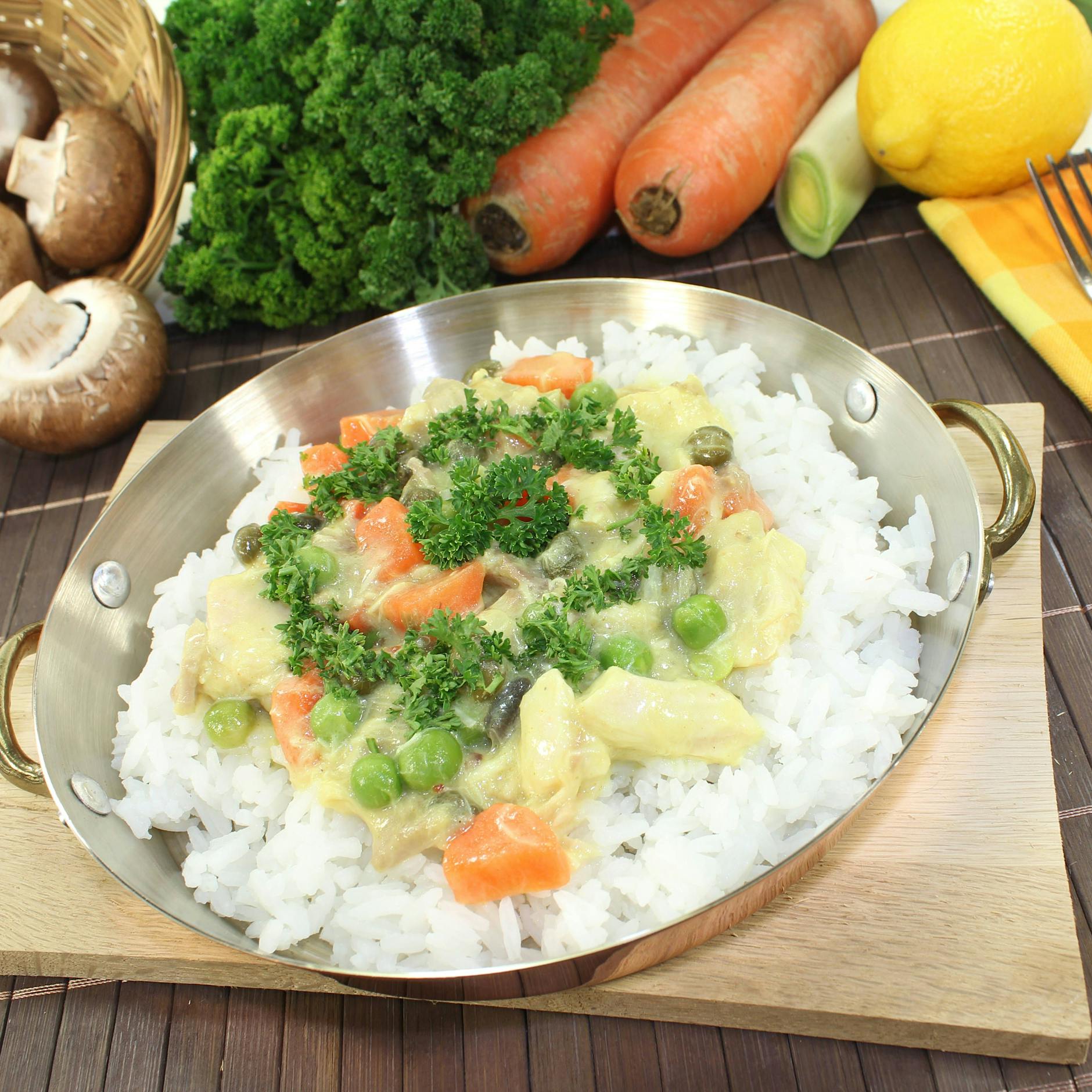 DDR-Rezept für Hühnerfrikassee – So kochen Sie den leckeren Klassiker