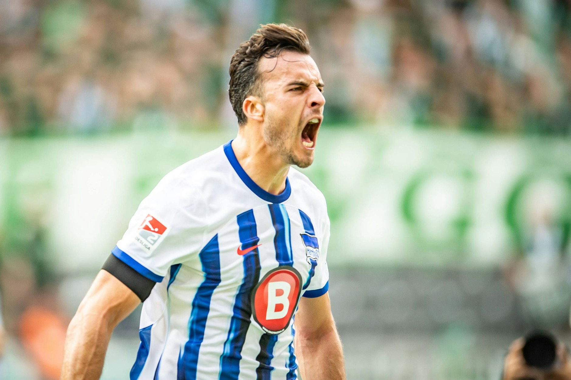 Hertha BSC hat wieder einen Stürmer, der auf Anhieb trifft. Haris Tabakovic netzte in fünf Spielen schon fünfmal ein.
