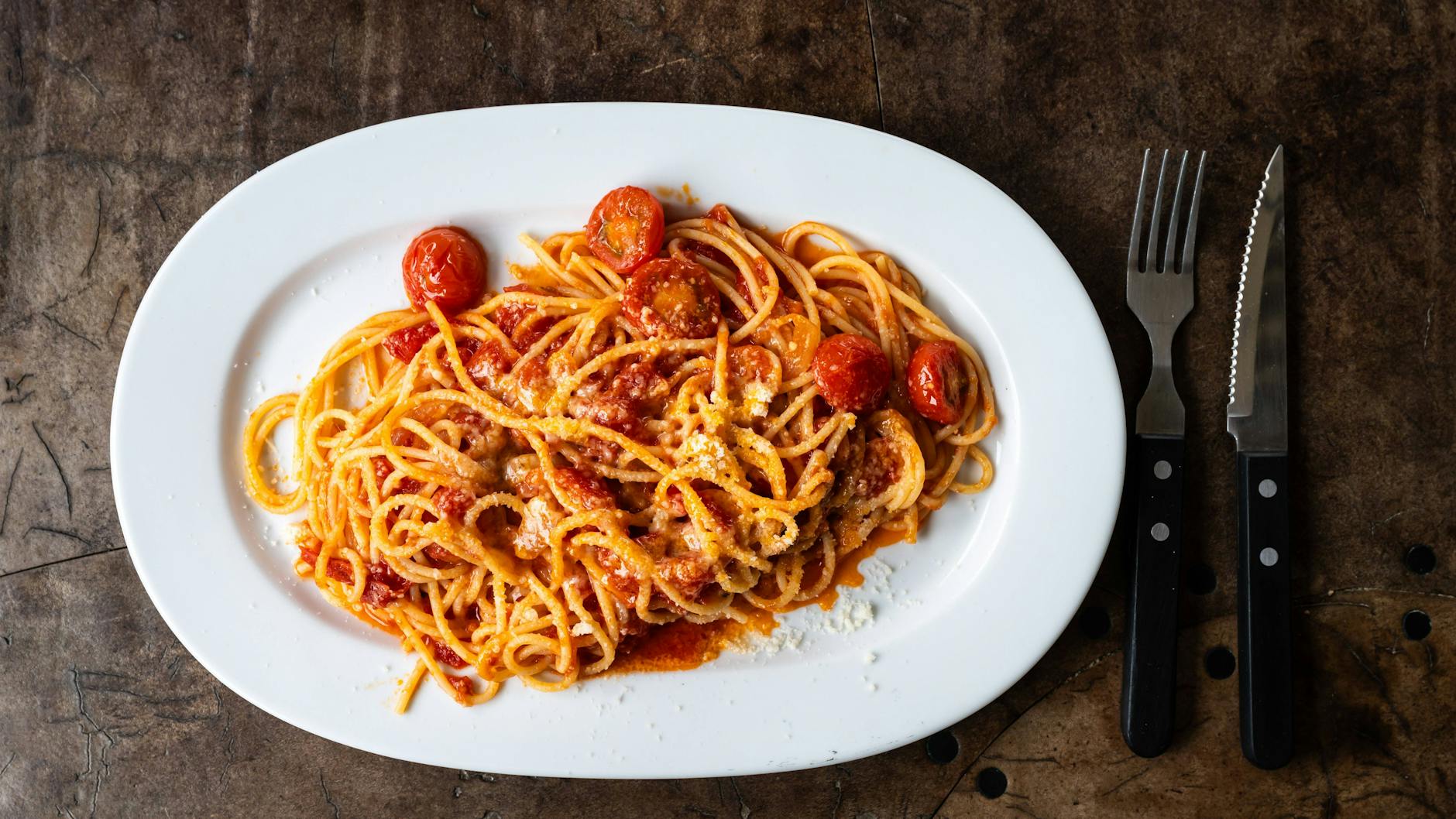 Vegane Köstlichkeit: Turbo-Spaghetti mit Tomaten