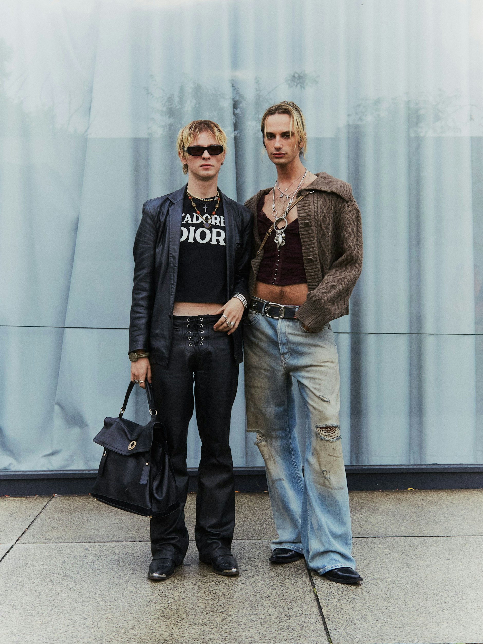 Jan und Dustin, so wie sie das Reference Festival enterten.