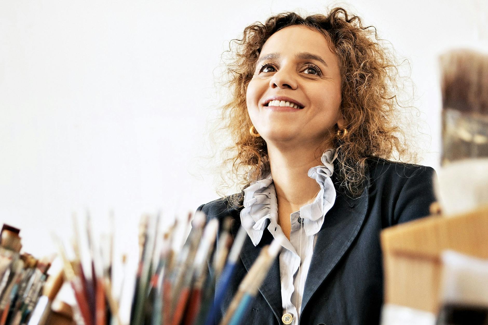 Donnerstag signiert die brasilianische Künstlerin Beatriz Milhazes Bildbände im Taschen Store.