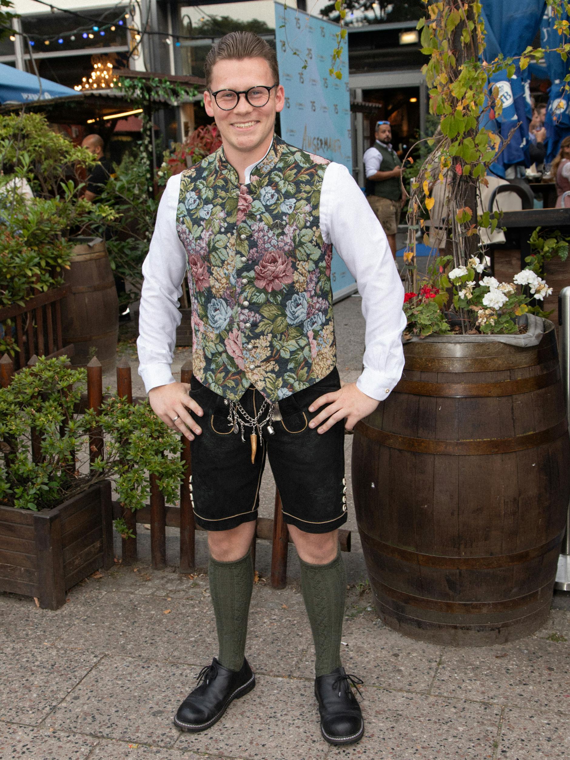 Matteo Friedrich ist lediglich aus Charlottenburg nach Mitte gereist.