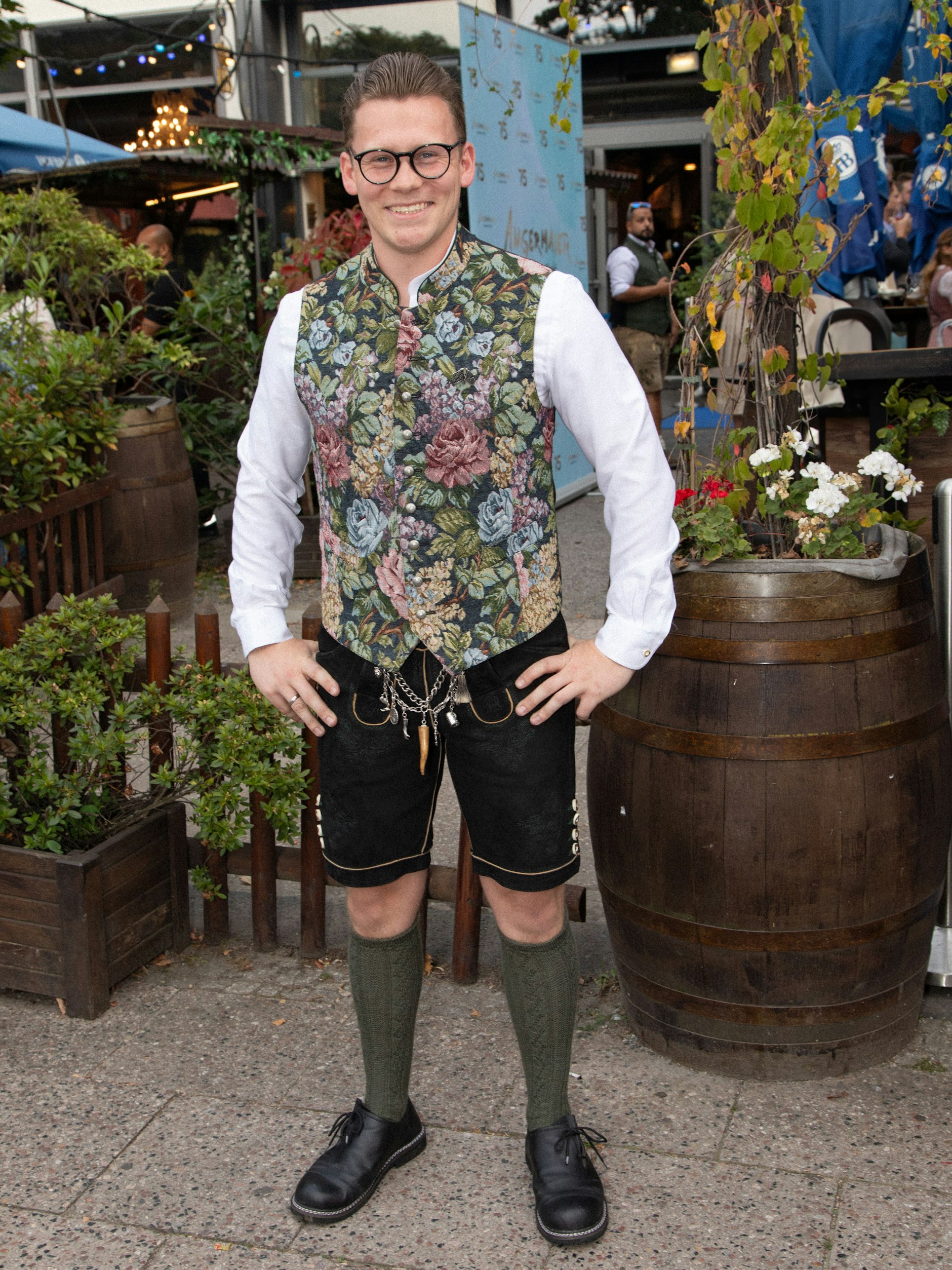 Matteo Friedrich ist lediglich aus Charlottenburg nach Mitte gereist.