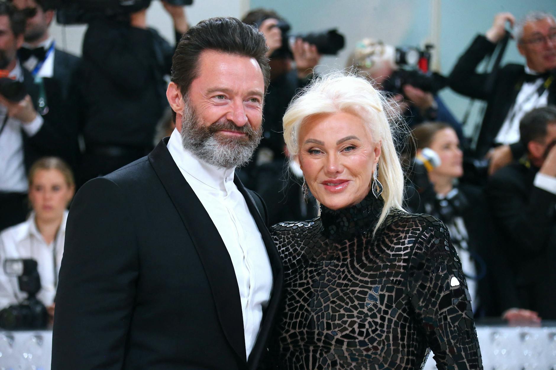 Letzter gemeinsamer Auftritt auf dem roten Teppich: Hugh und Deborra-Lee Jackman im Mai bei der Met Gala.