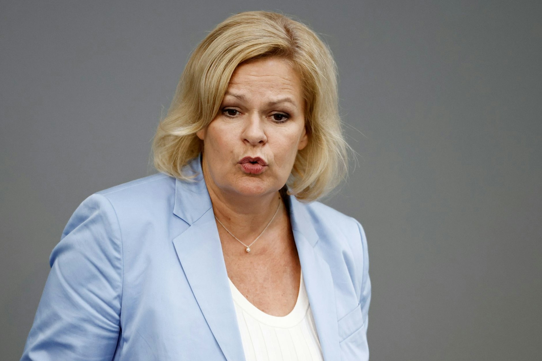 Bundesinnenministerin Nancy Faeser (SPD)