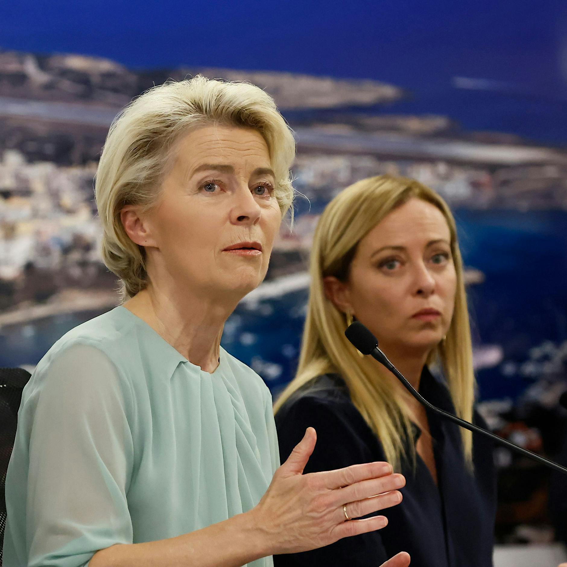 Lampedusa-Besuch: Ursula von der Leyen präsentiert 10-Punkte-Plan gegen illegale Migration