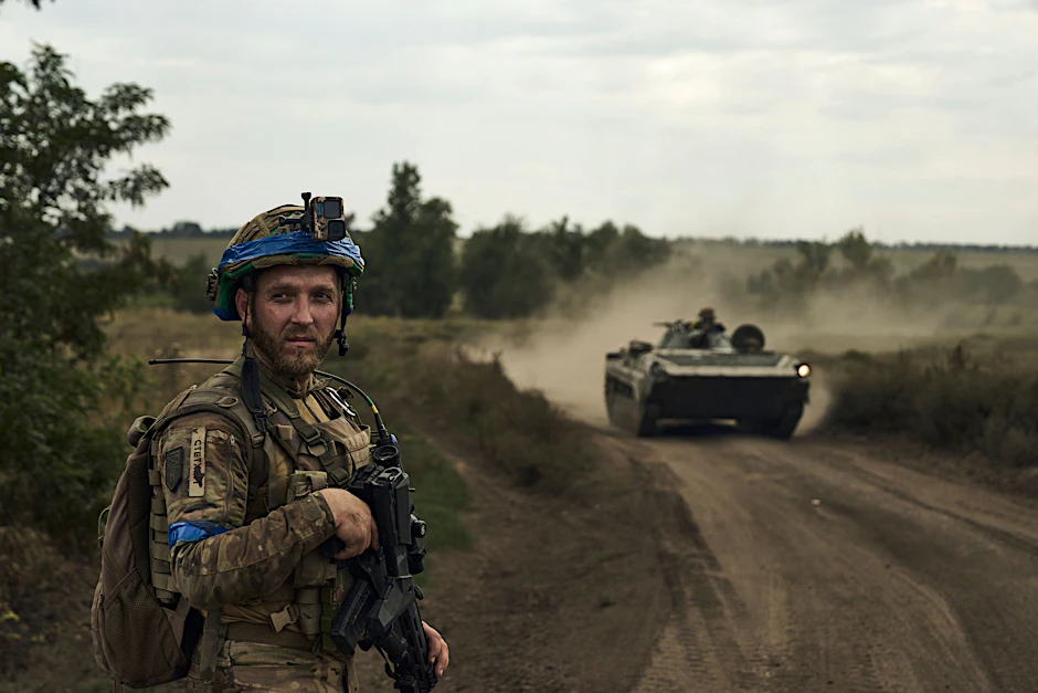 A soldier of Ukraine