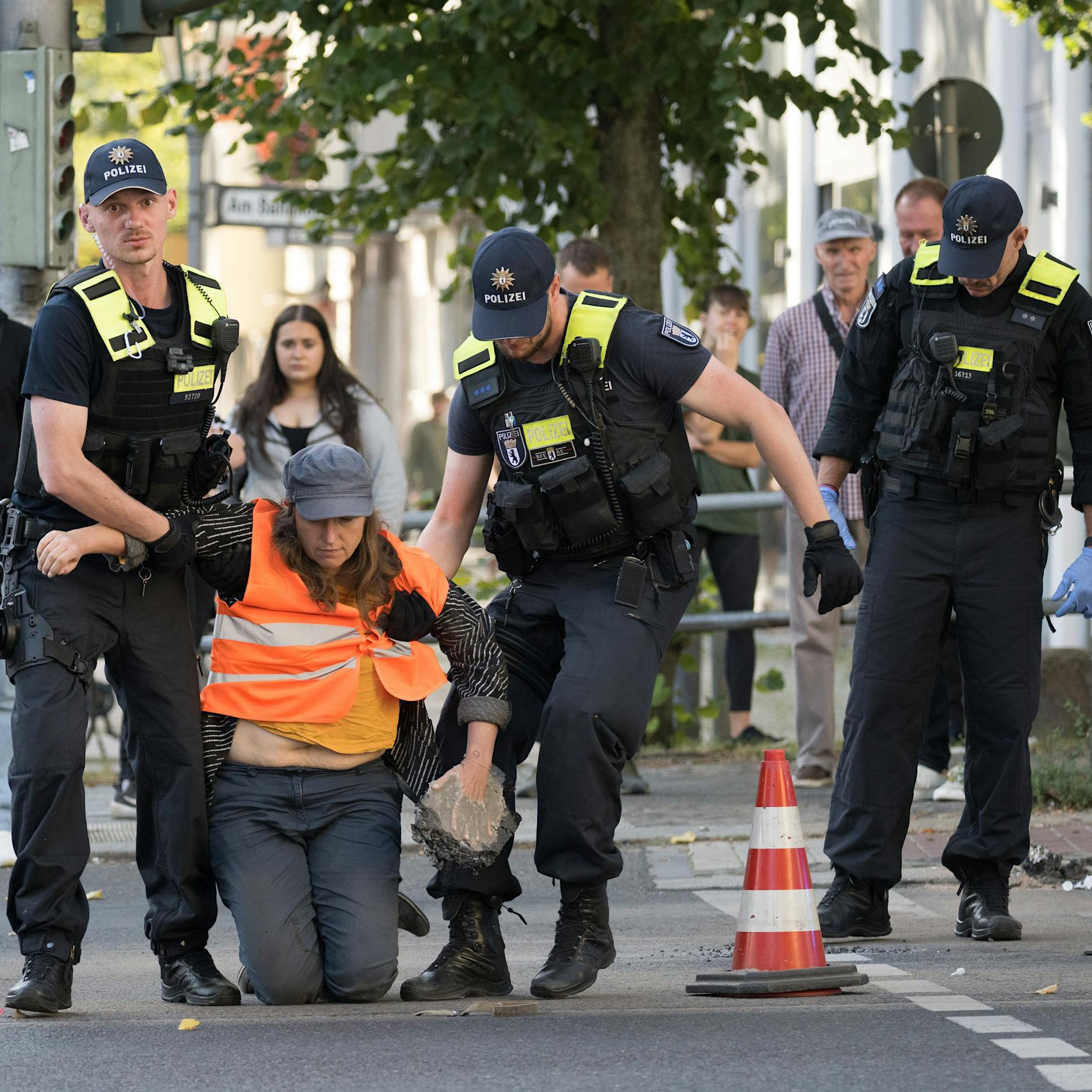 Hier blockierten die Klimakleber Berlins Straßen