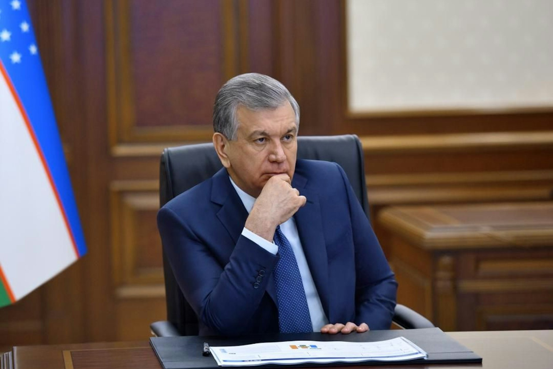 Der Präsident Usbekistans