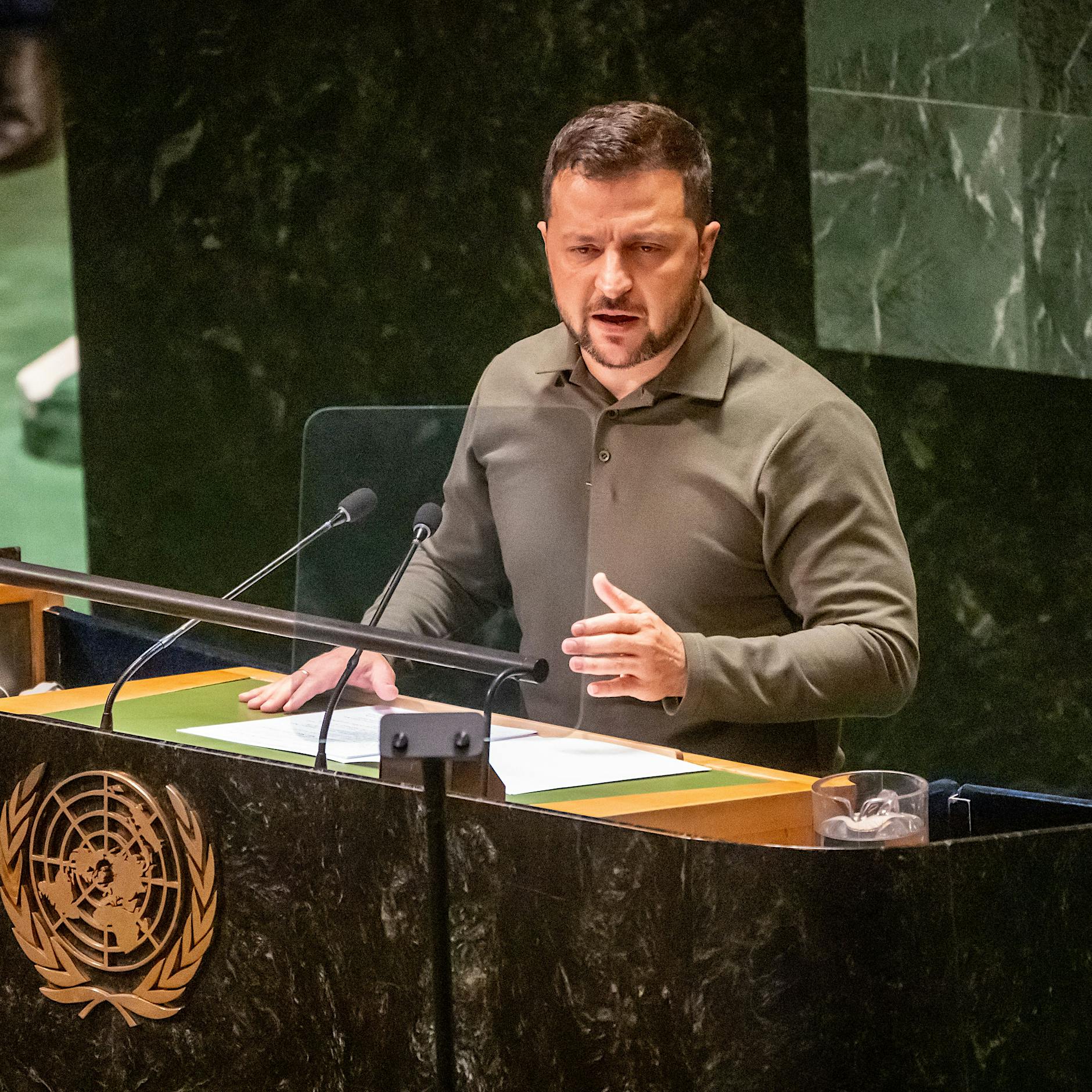UN-Vollversammlung: Selenskyj wirft Putin Völkermord vor