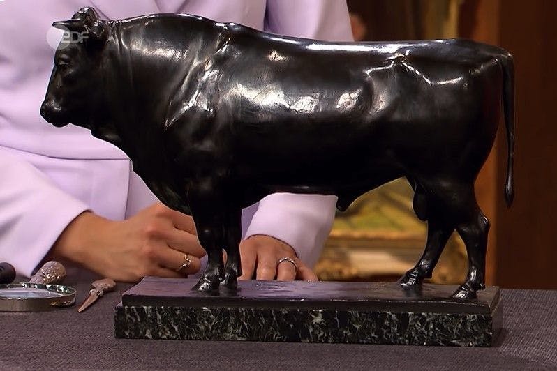 Bei „Bares für Rares“ sorgt dieser Stier für Furore.