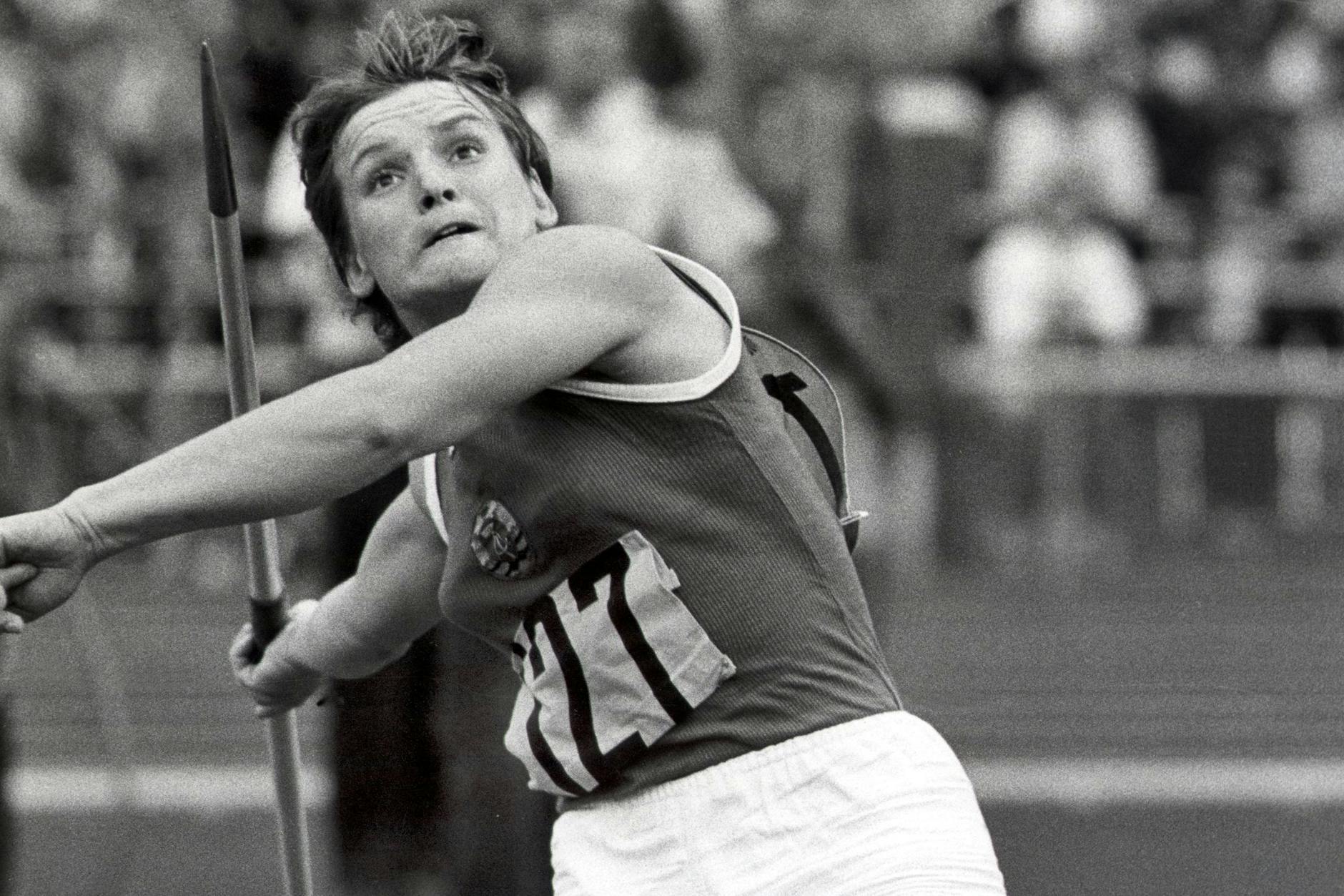 Die ehemalige Speerwerferin Ruth Fuchs ist im Alter von 76 Jahren gestorben. 