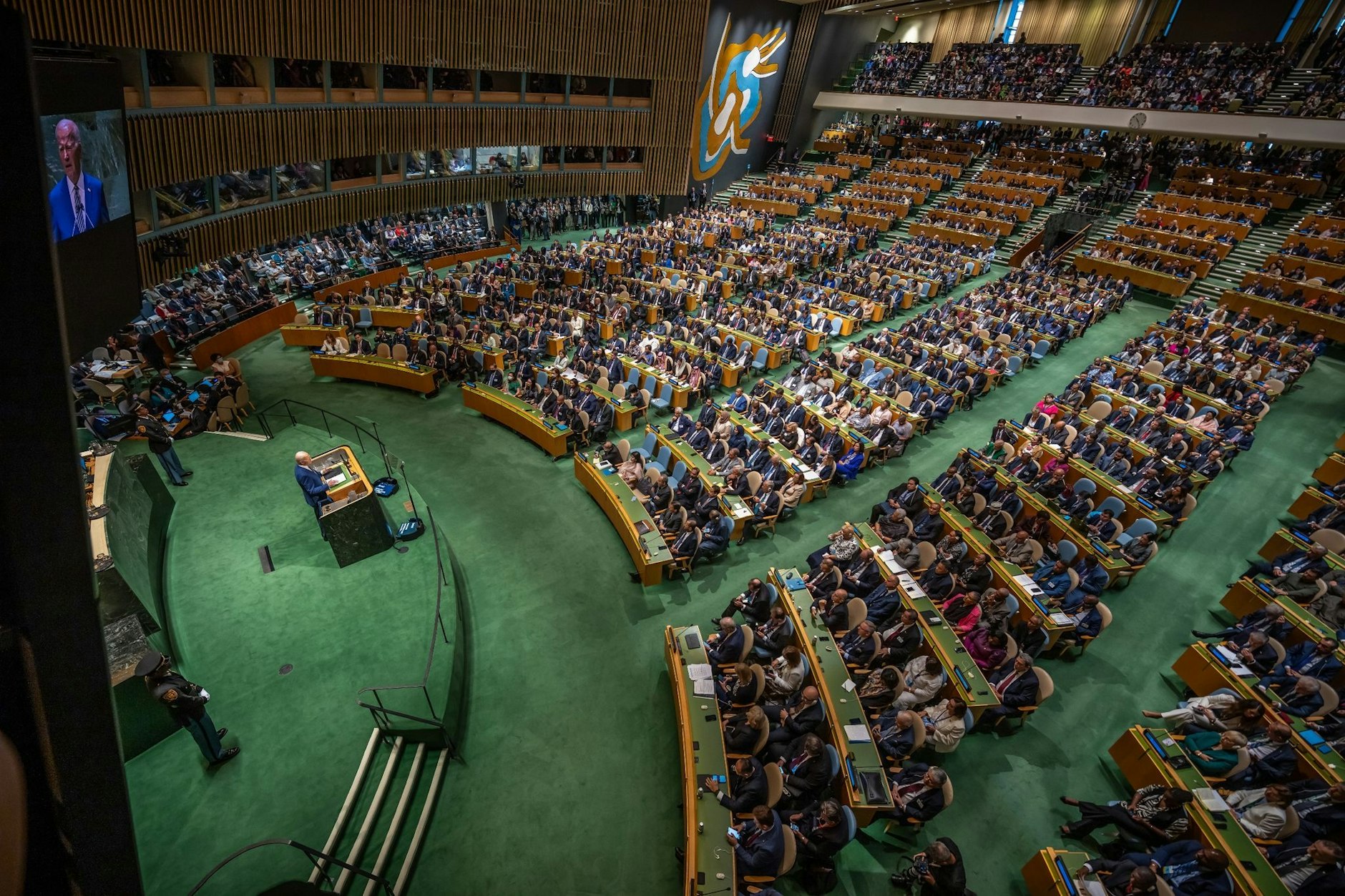Erstmals seit Beginn des Krieges gegen sein Land soll der ukrainische Präsident Selenskyj am Hauptsitz der Vereinten Nationen sprechen.
