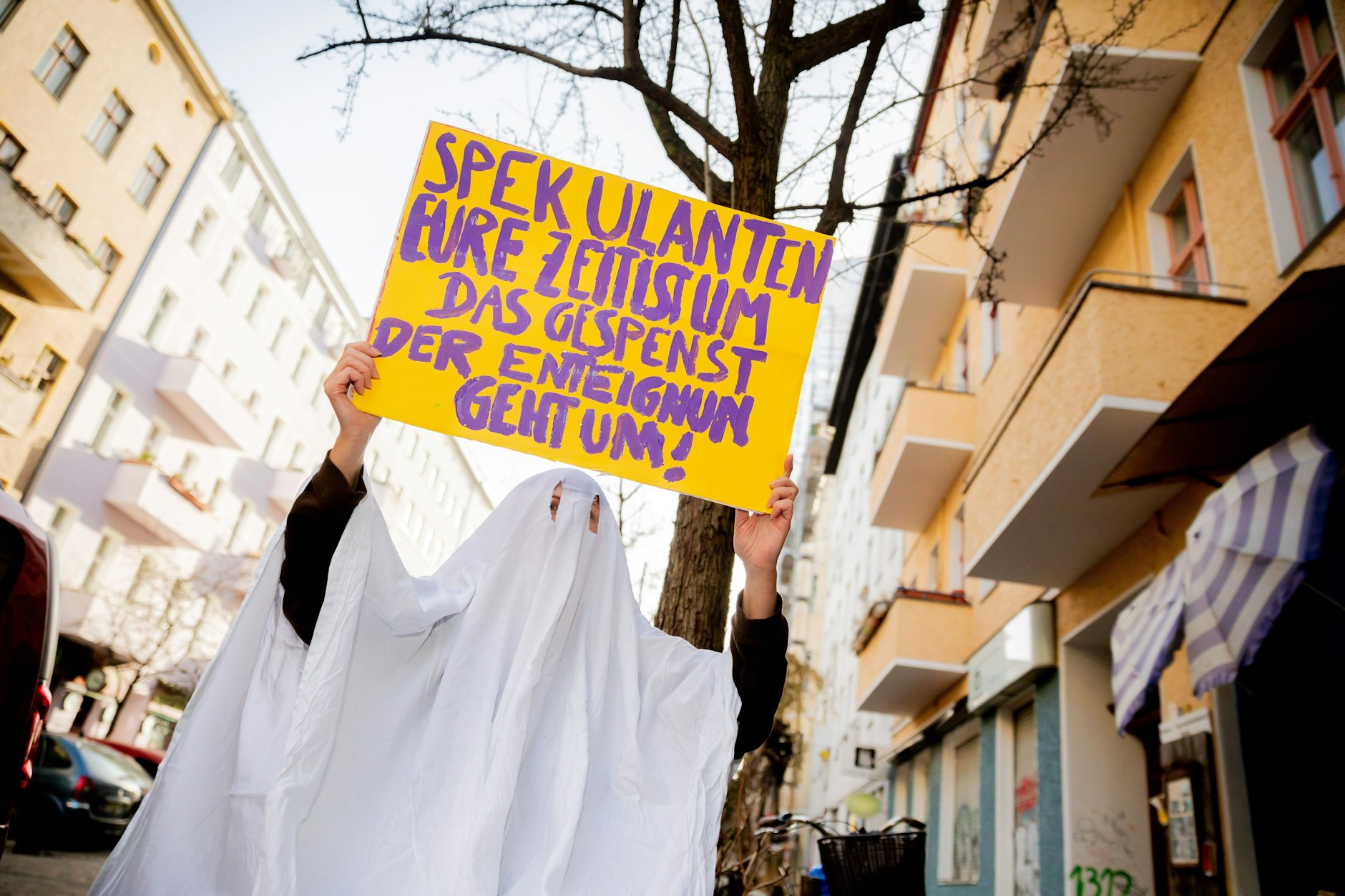 Könnte bald wieder aktuell werden: Demonstrationen für einen Volksentscheid der Initiative Deutsche Wohnen und Co enteignen.