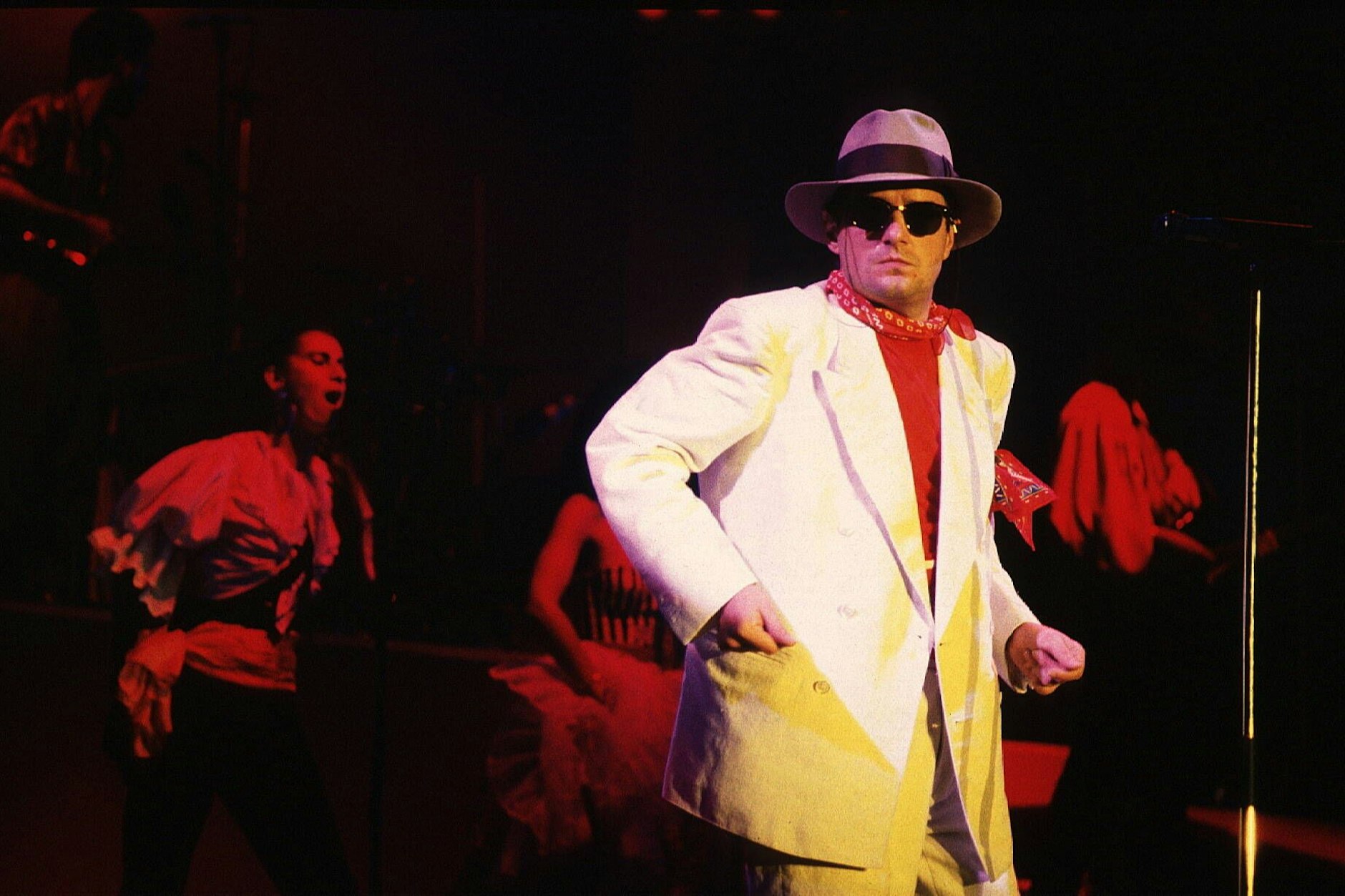 Sang schon Skandalsongs als es Rammstein noch gar nicht gab: Falco, hier bei einem Auftritt 1986, schockte den deutschsprachigen Raum mit dem Stalker-Stück „Jeanny“.