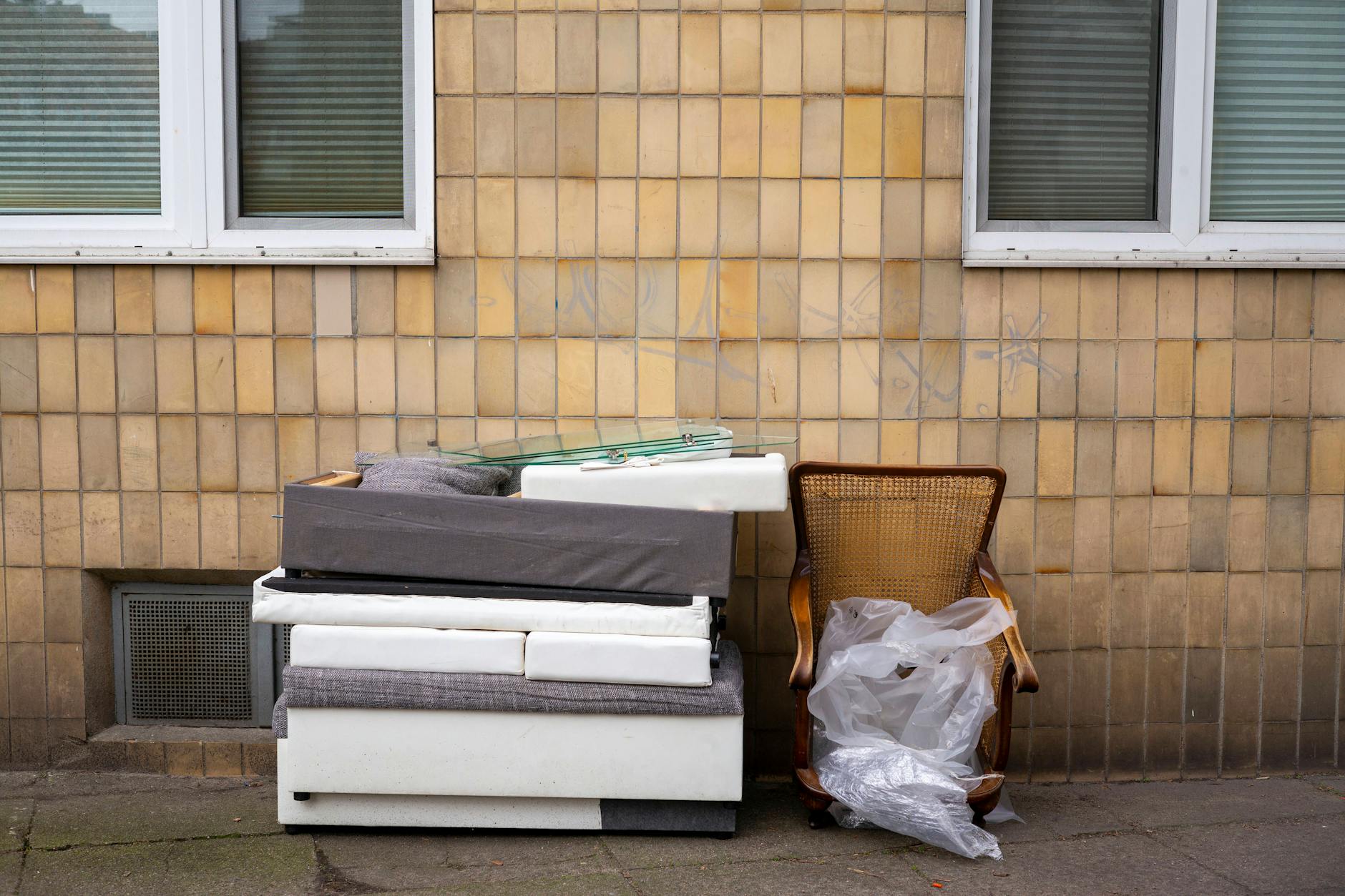 Bitte lassen Sie das stehen!