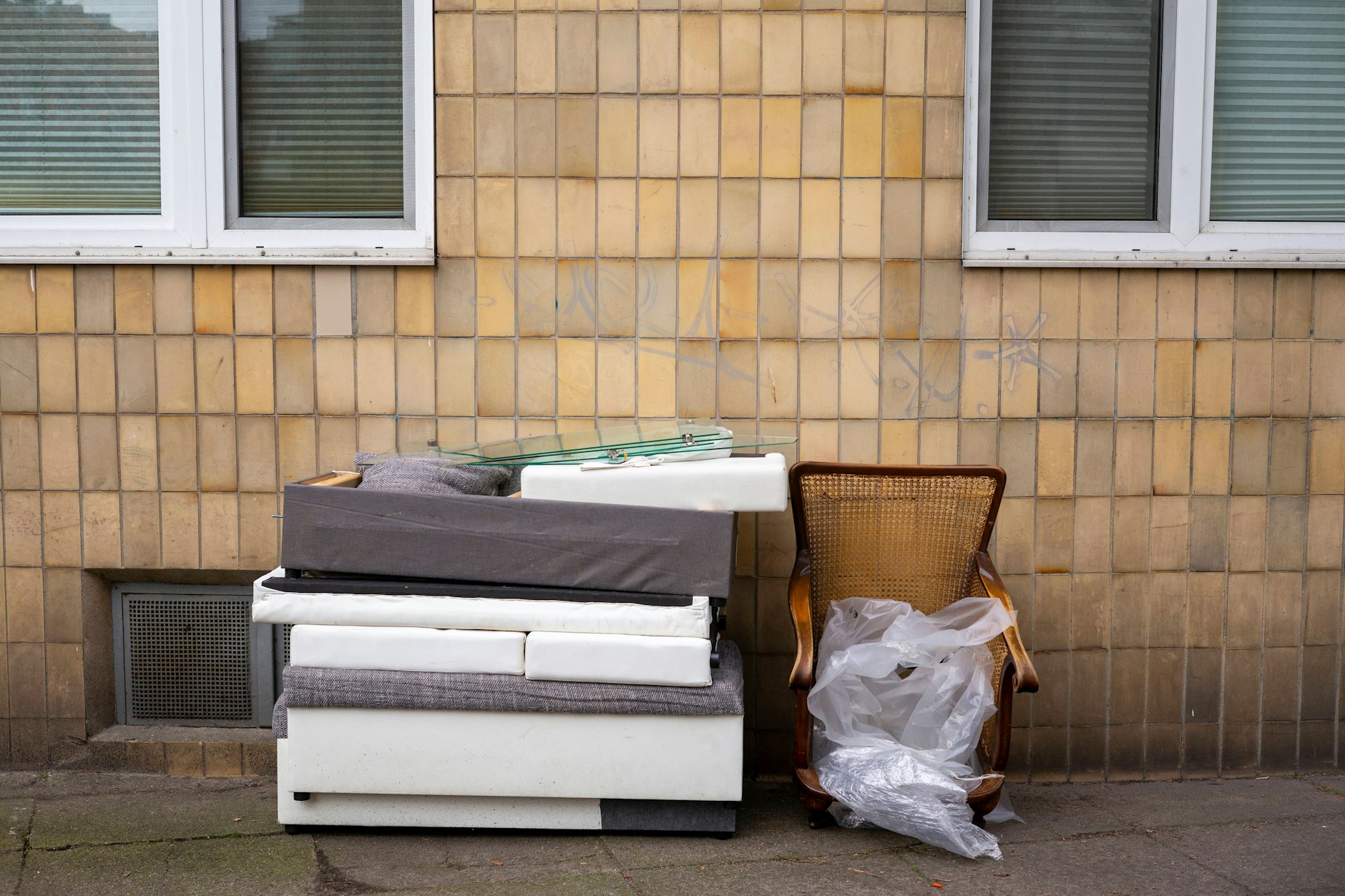 Bitte lassen Sie das stehen!