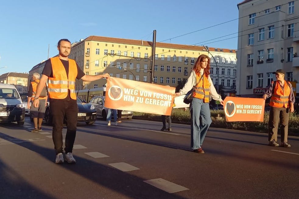 Die Letzte Generation veranstaltet am Donnerstag Laufblockaden in Berlin.