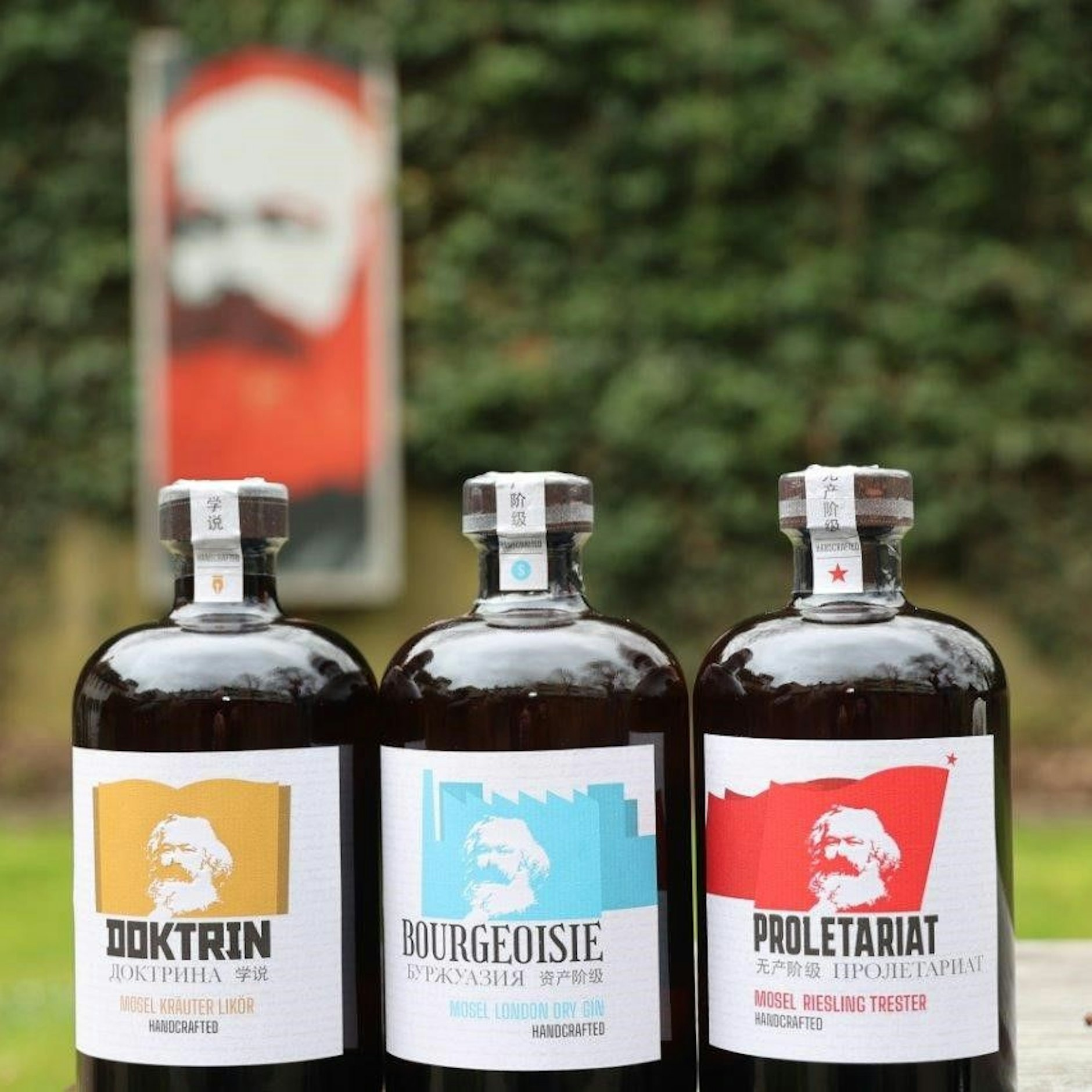 Hochgeschätzt und hochprozentig: die Karl-Marx-Edition.