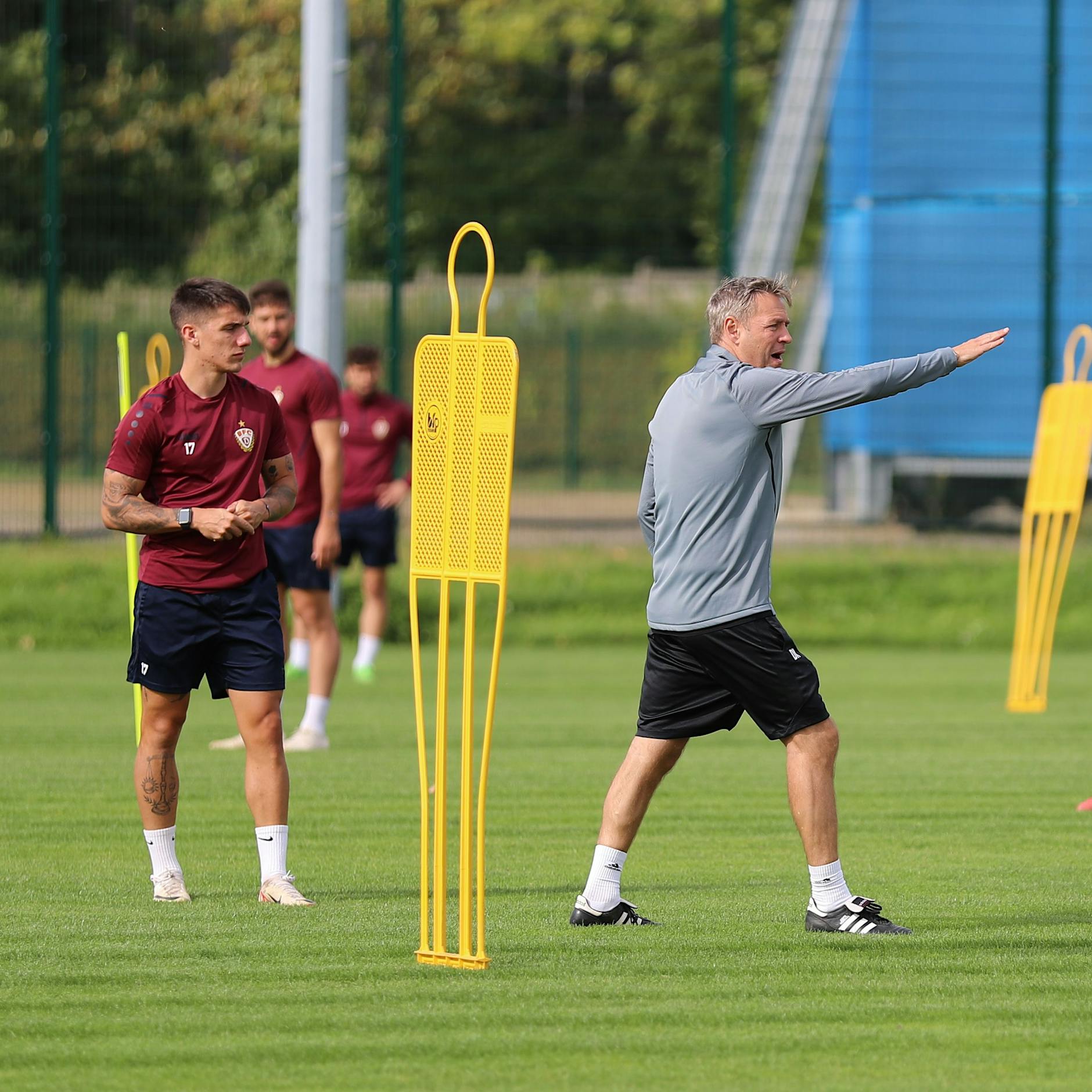 BFC-Trainer im Glück: Freie Auswahl bei Dynamo