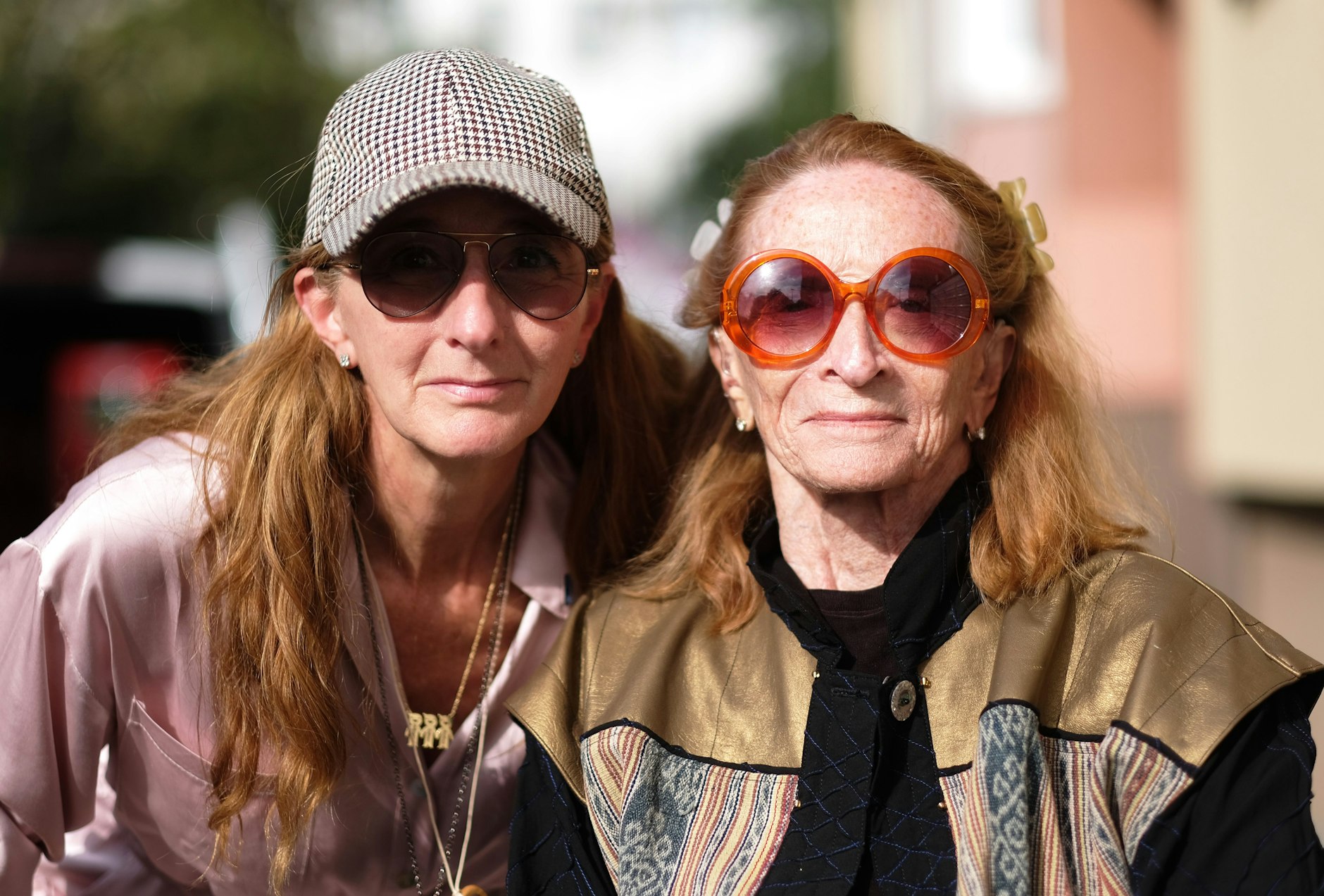 Beth Lane mit ihrer Mutter Ginger Lane, die als Kind in Berlin-Mitte lebte.