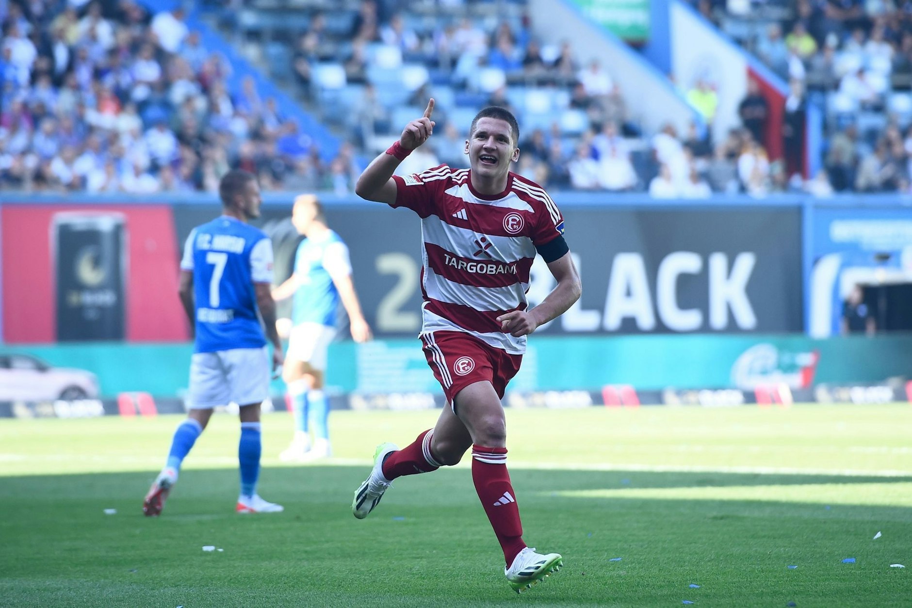 Traf zum Düsseldorfer 1:0 in Rostock: Christos Tzolis.  