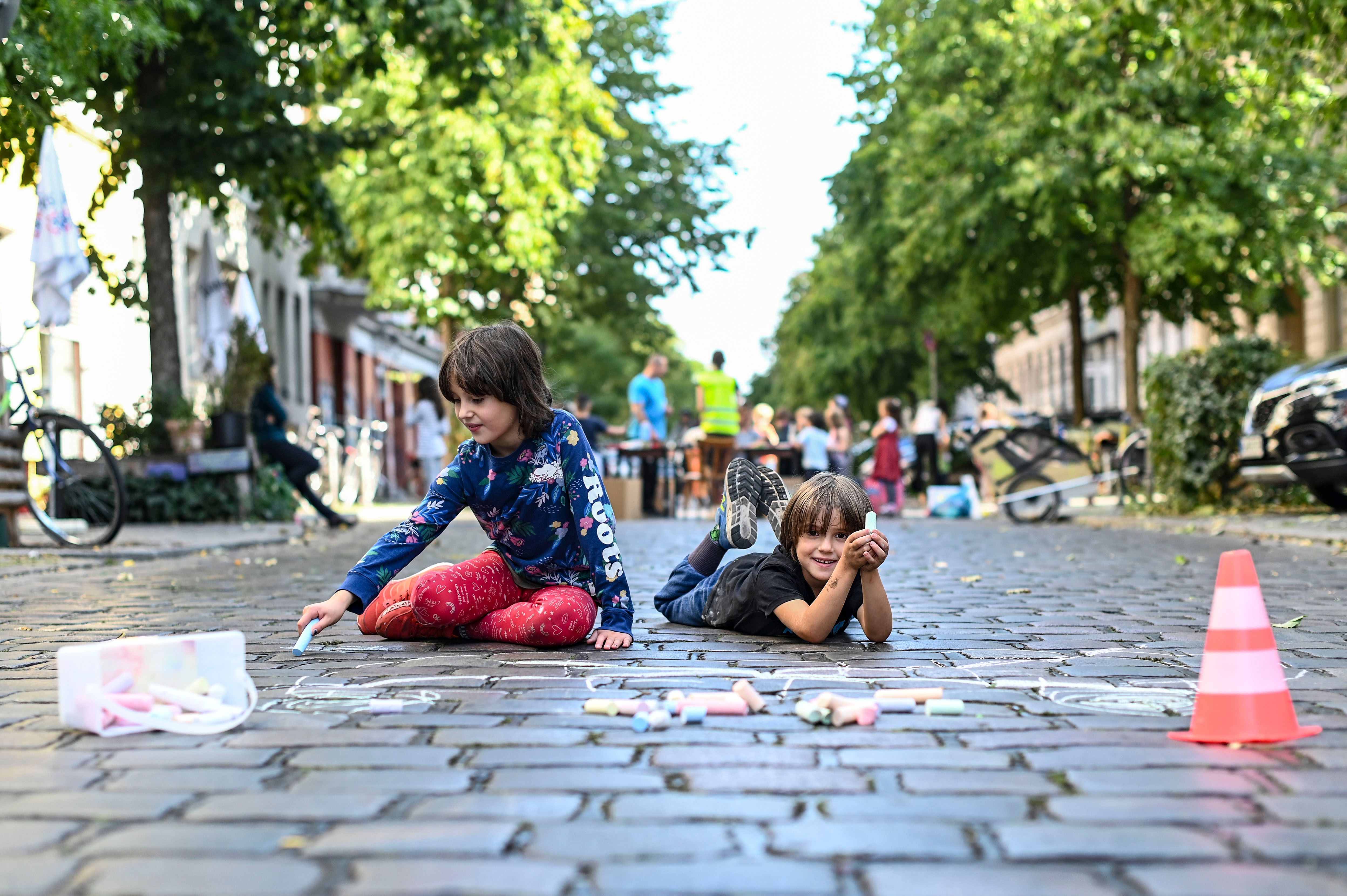 Spielstraßen in Berlin am Wochenende: Übersicht über alle Bezirke - Karte