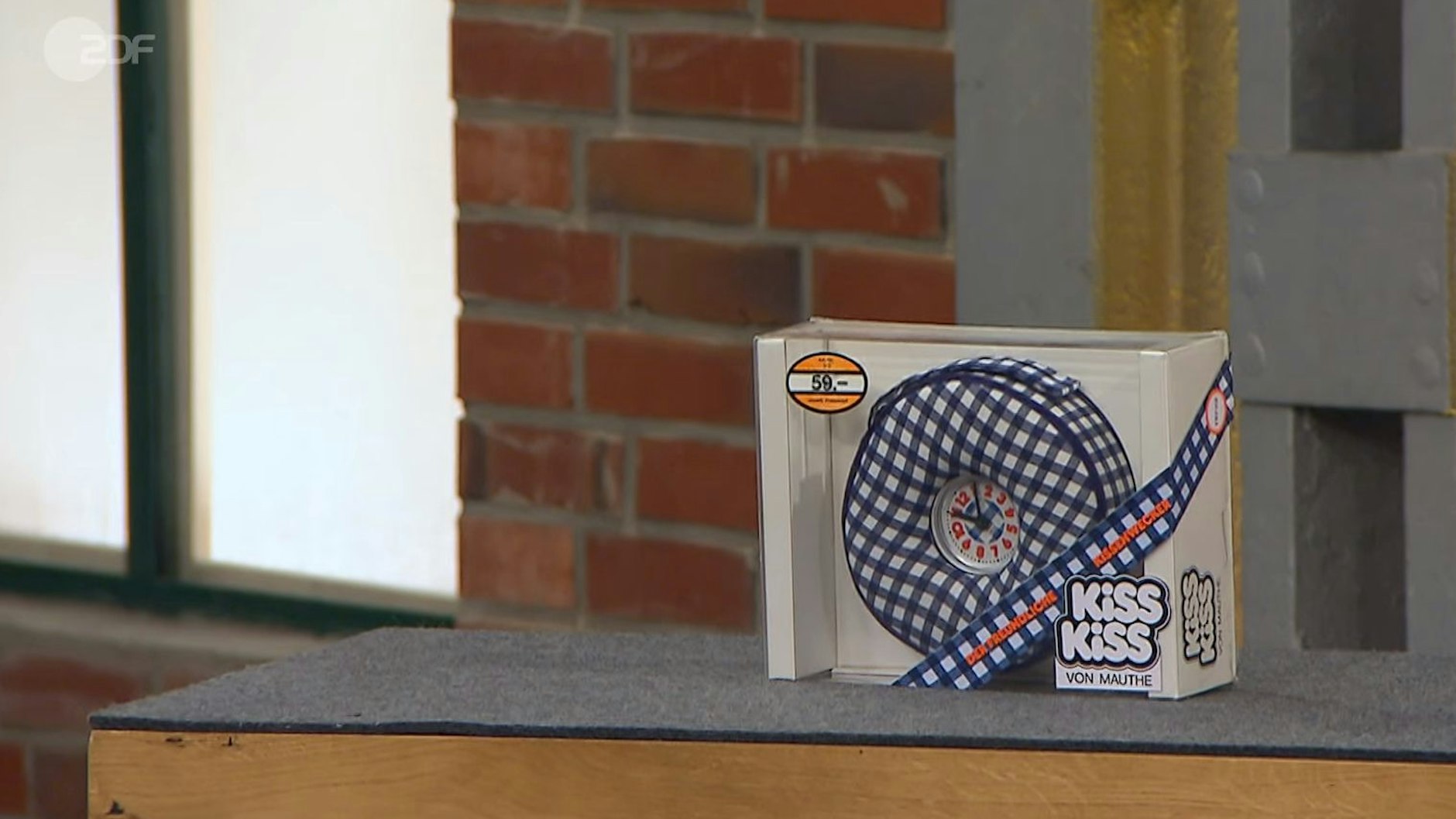 Einst ein Ladenhüter, heute Waldis neue Küchenuhr. Der Kissenwecker aus den 1970er-Jahren.