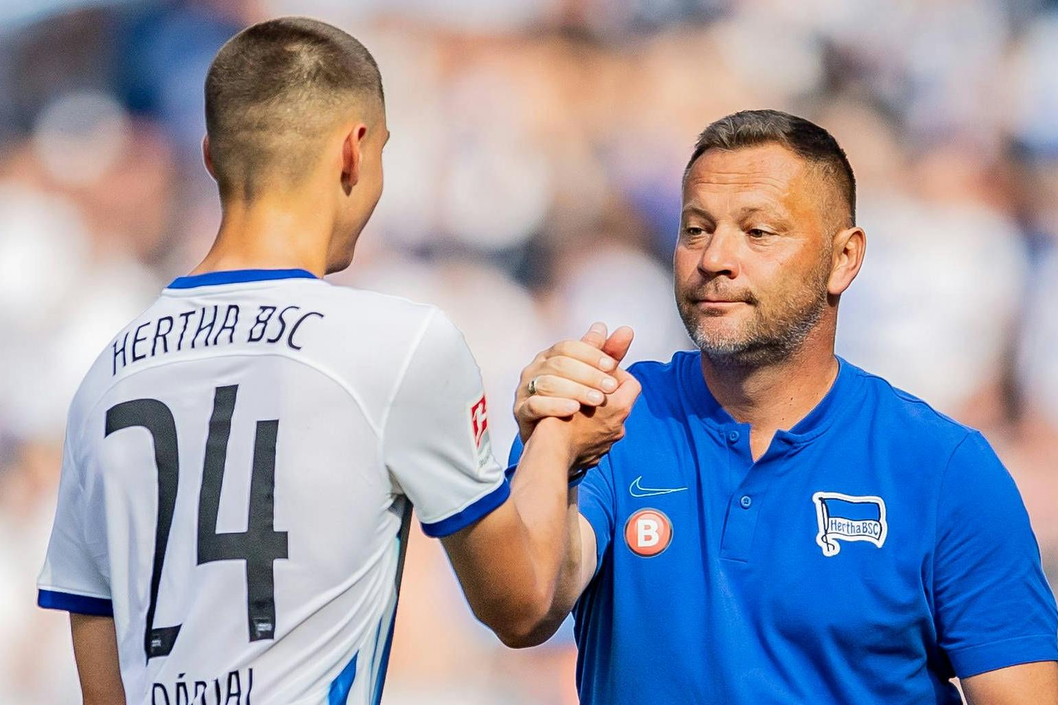 Herthas Trainer Pal Dardai traut seinem jüngsten Sohn Bence viel zu, aber anscheinend nicht das Spiel in Kiel.