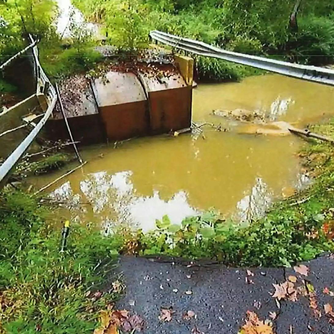 Die besagte Brücke war bereits 2013, vor zehn Jahren, eingestürzt.