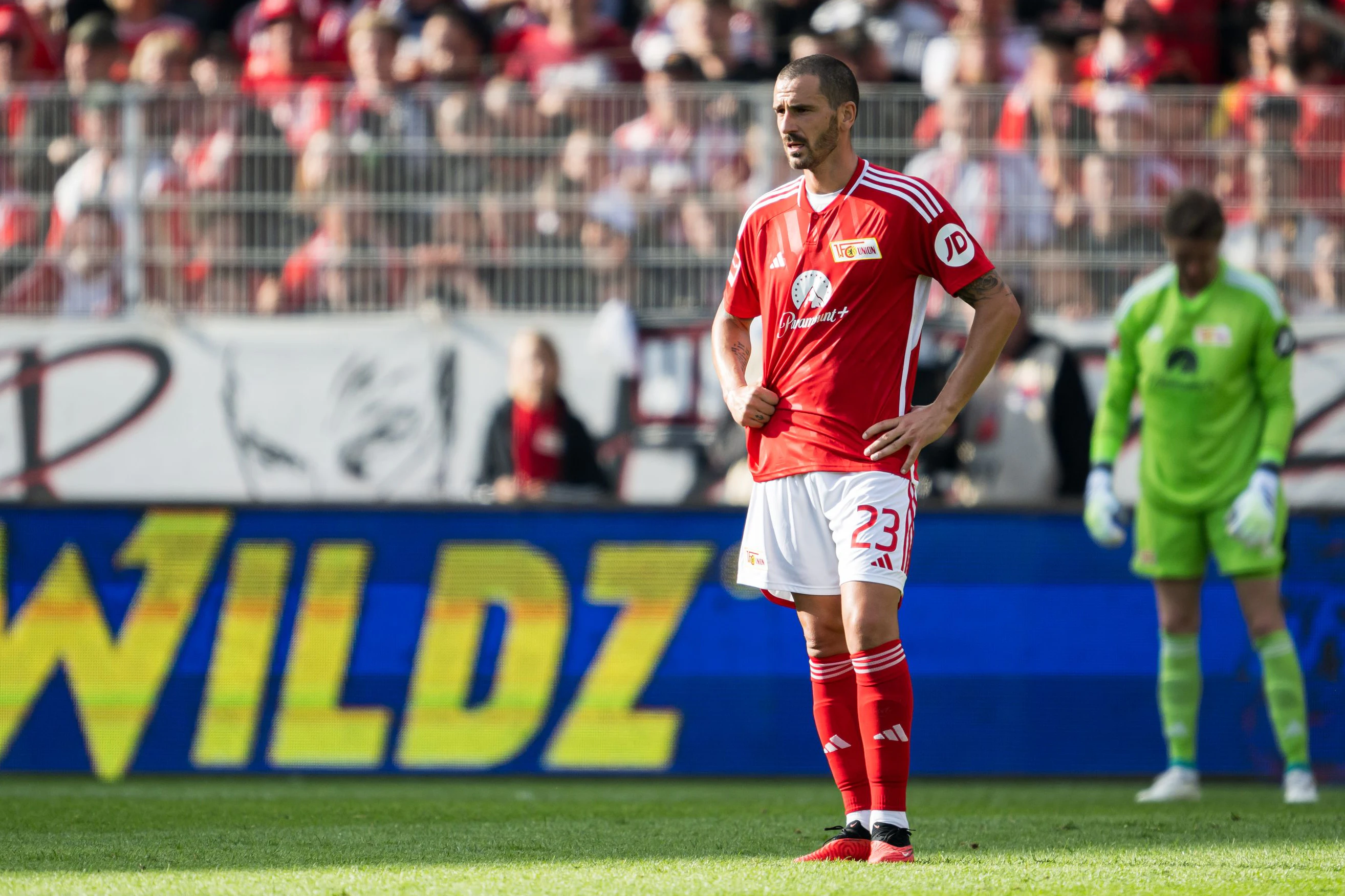 Hat sich sein Bundesligadebüt bestimmt anders vorgestellt: Leonardo Bonucci.