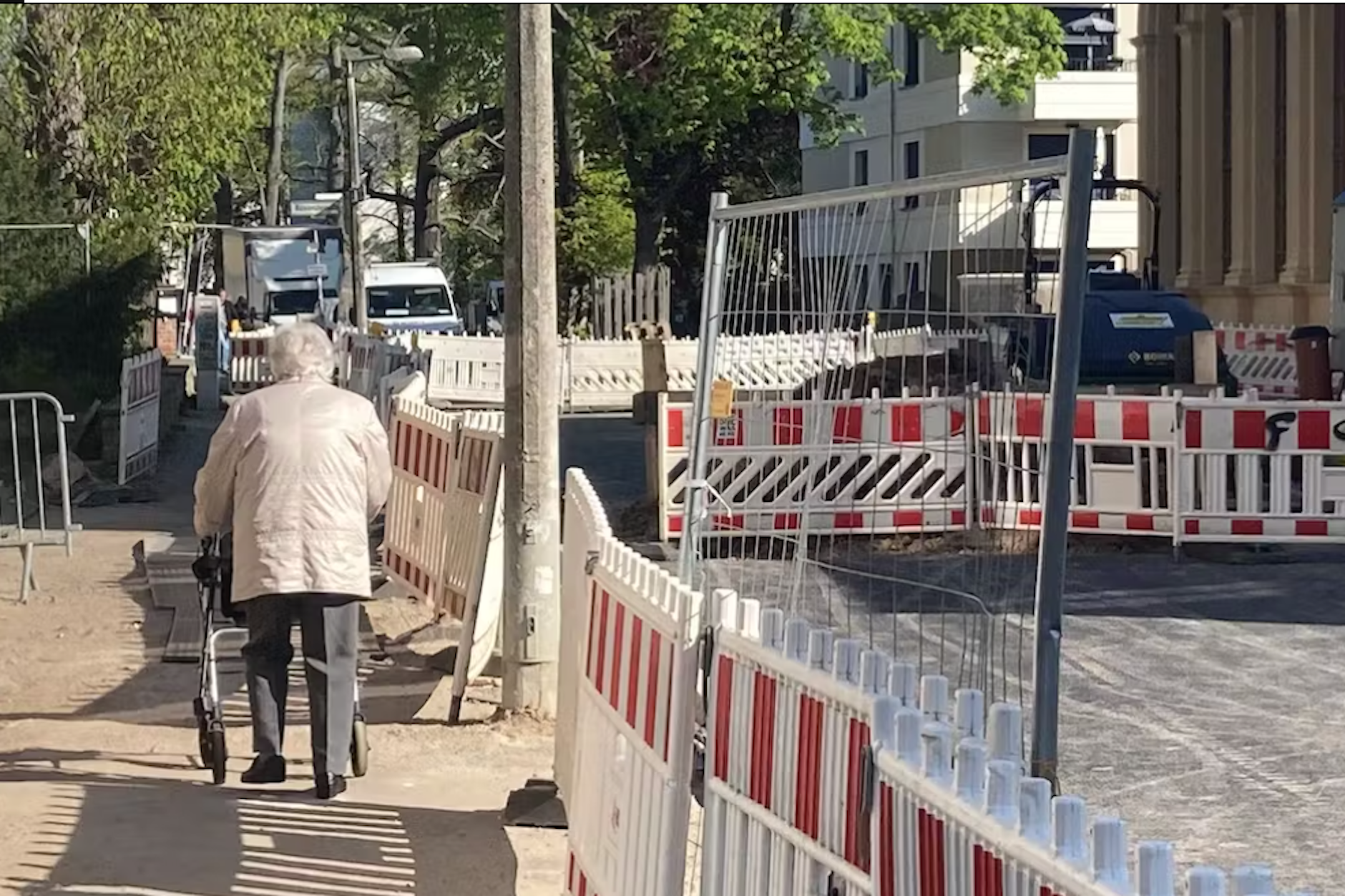 Für die Bewohner der Seniorenresidenz und für die Anwohner war es nicht ganz einfach.