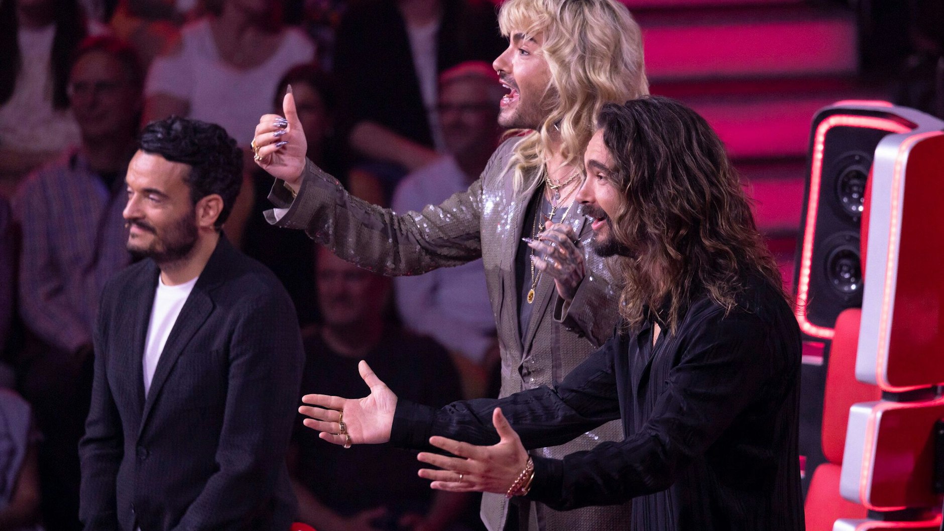 Rocker Fischi entschied sich für Bill und Tom Kaulitz als Coaches.