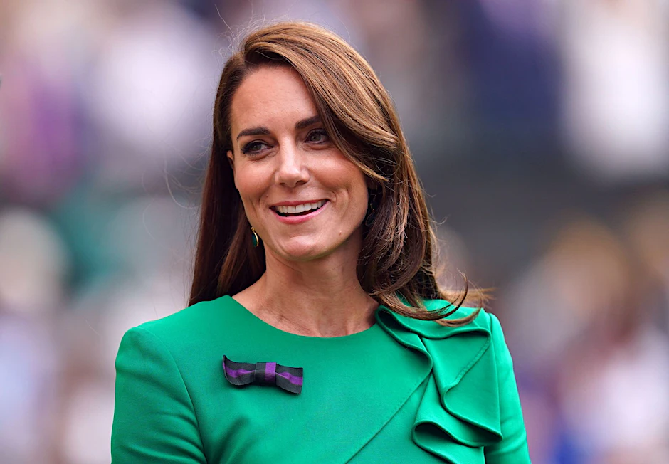 ARCHIV - Kate, Prinzessin von Wales, mag kaltes Wasser.  