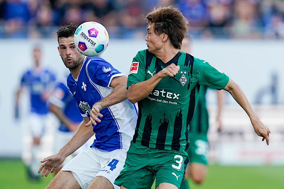 In einer ereignisreichen Partie trennten sich der SV Darmstadt und Borussia Mönchengladbach 3:3.  