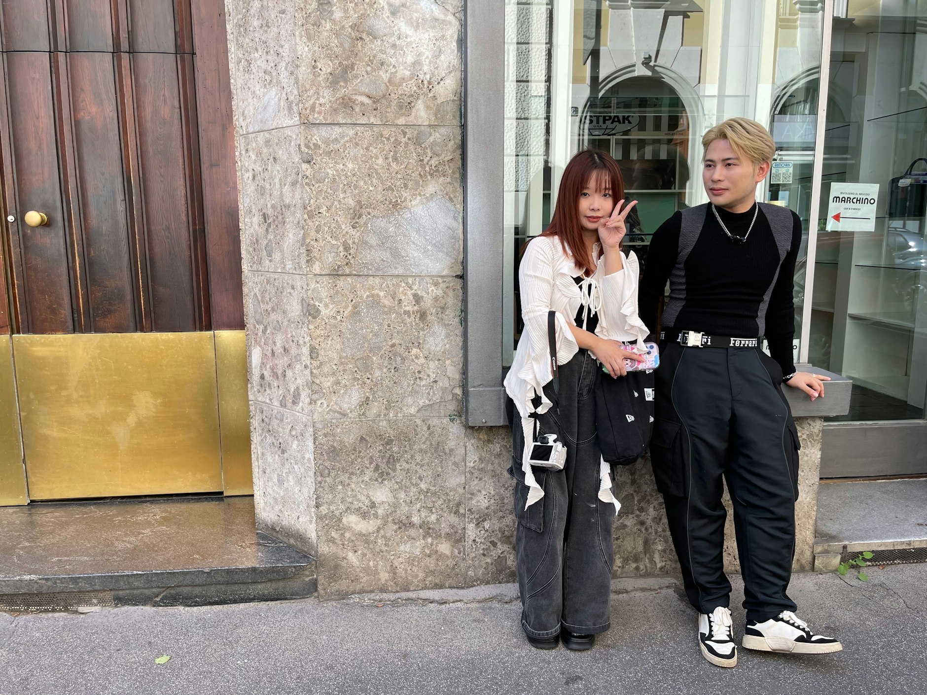 Viele Gäste und Fotografen reisten aus Asien an.