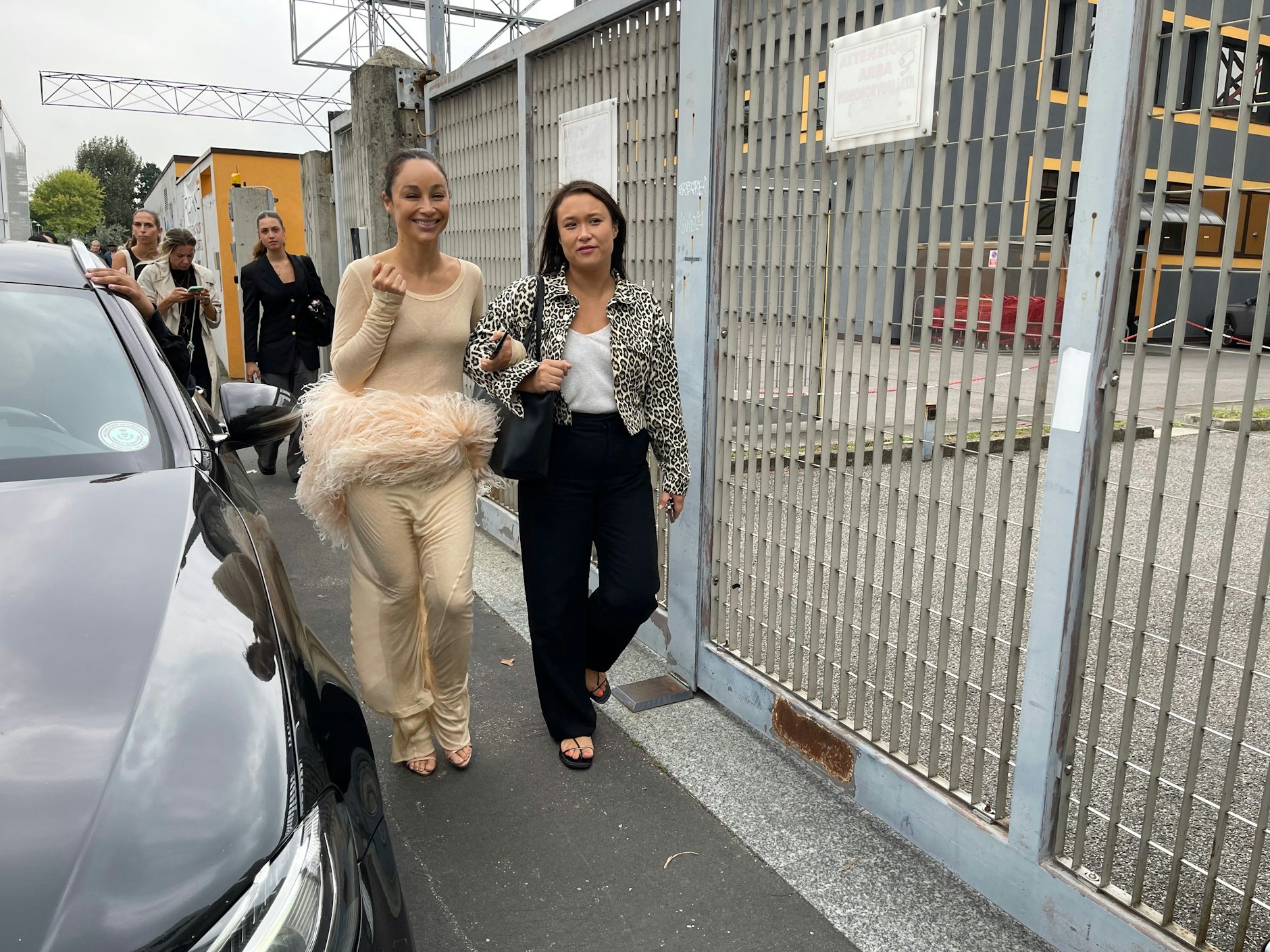 Ein windiger Spaß, gleich regnet es wieder.