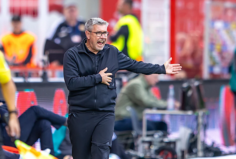 Trainer Urs Fischer vom 1. FC Union Berlin.  