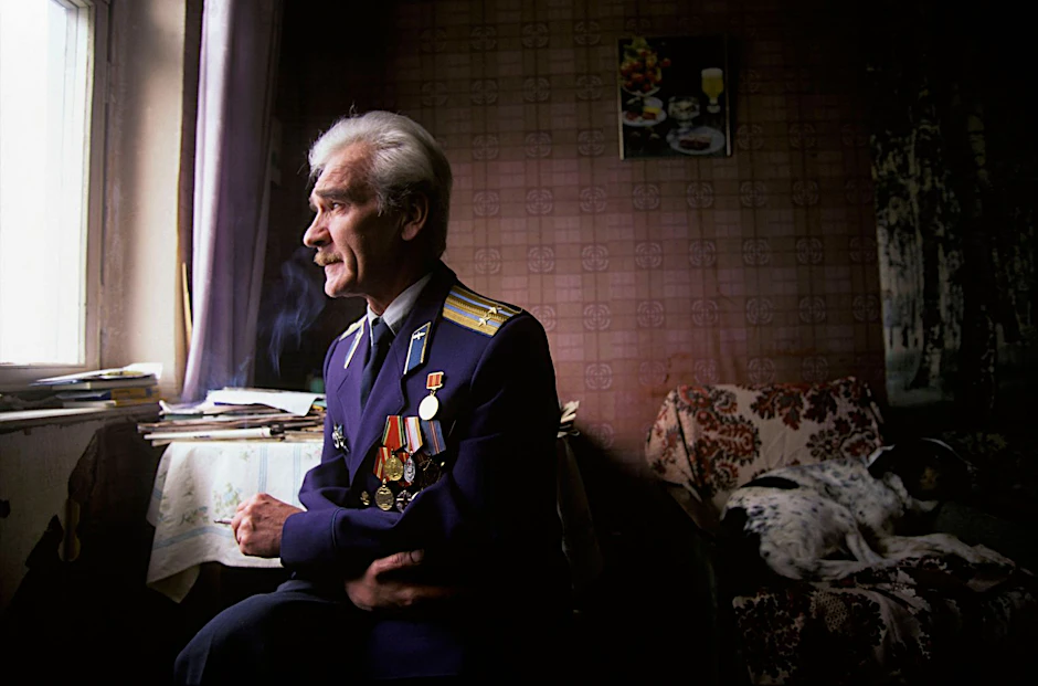 Stanislaw Petrow im Jahr 1999.