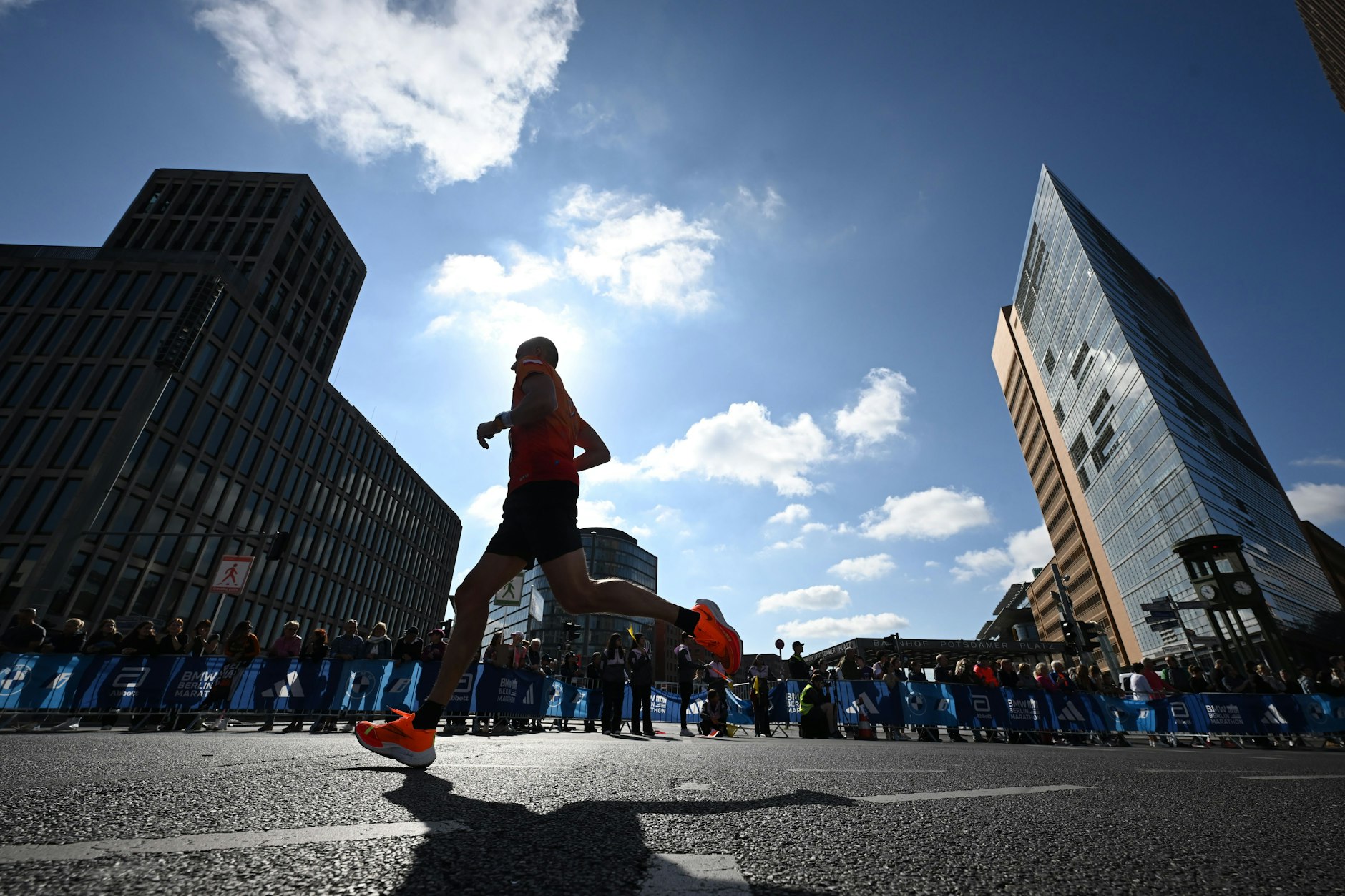Die Route führte am Potsdamer Platz vorbei.