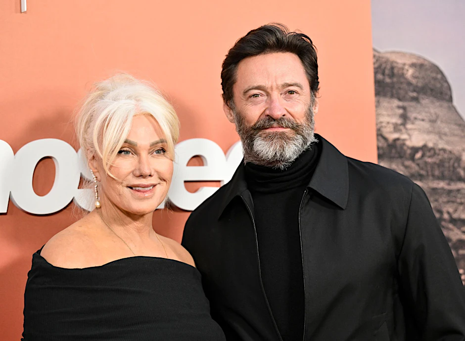ARCHIV - Hugh Jackman und Deborra-Lee Furness Jackman in New York.  