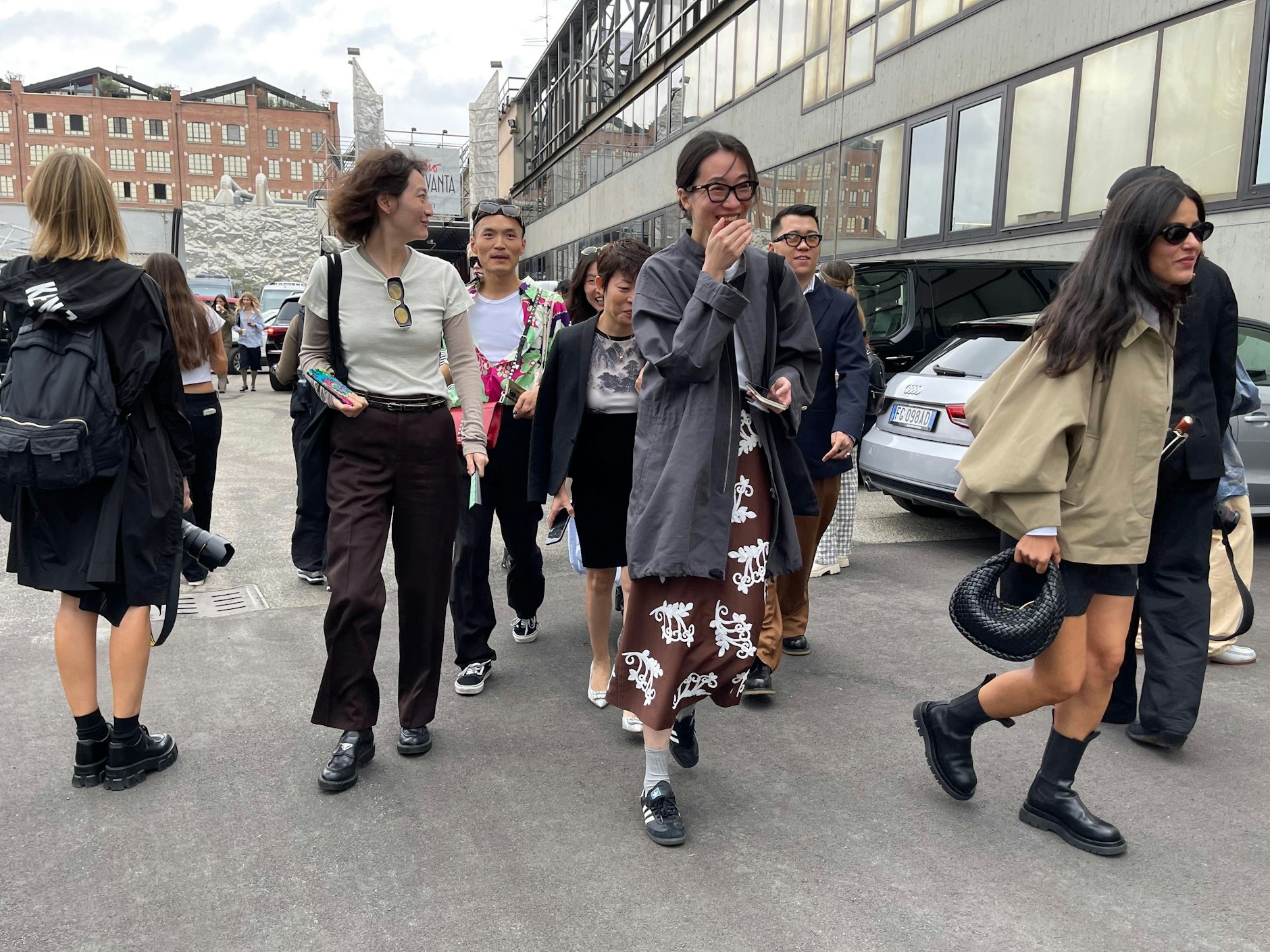 Aber nicht alle sind so in sich gekehrt, wie man hier sieht.