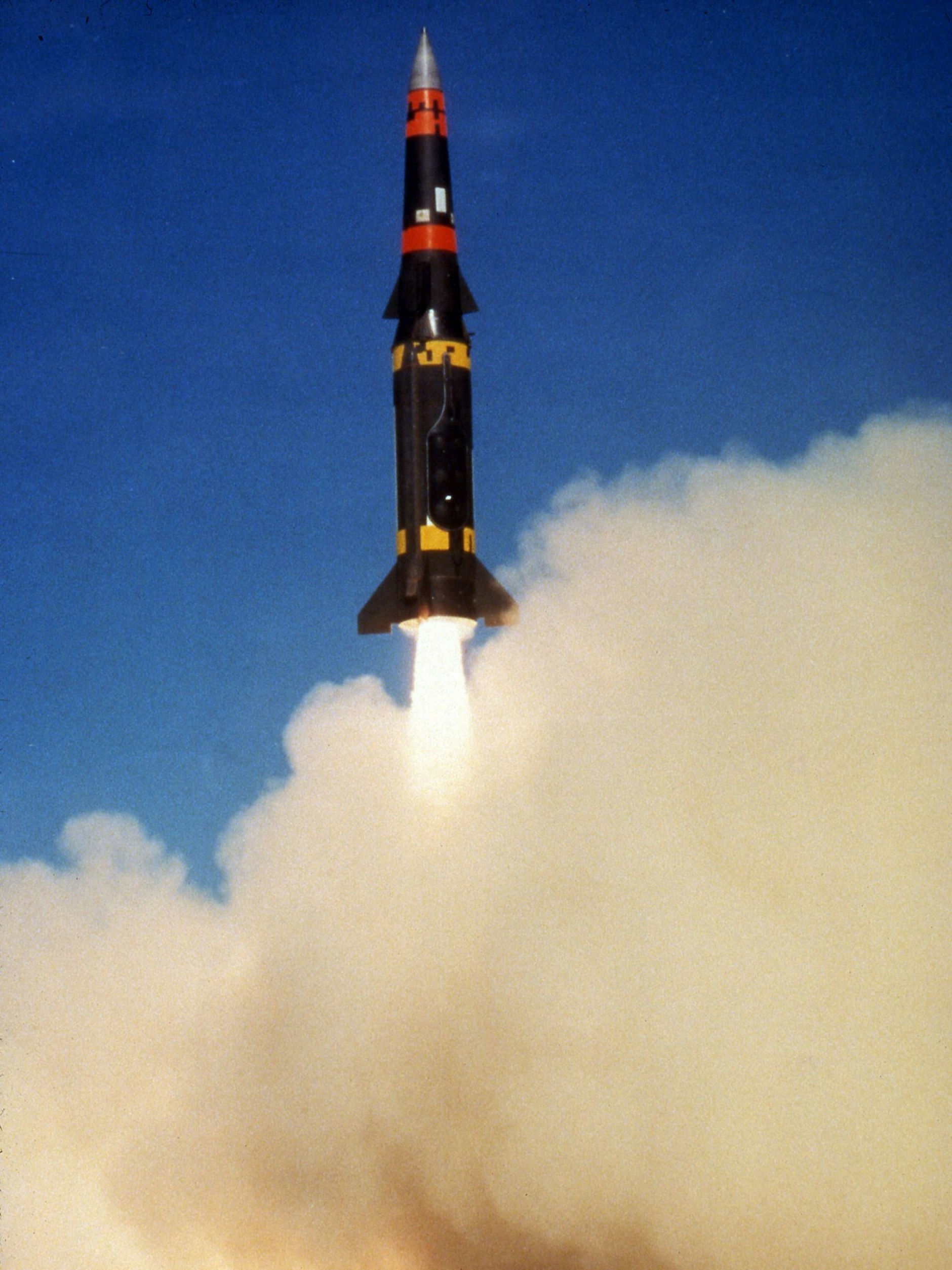 Eine Pershing-Rakete.