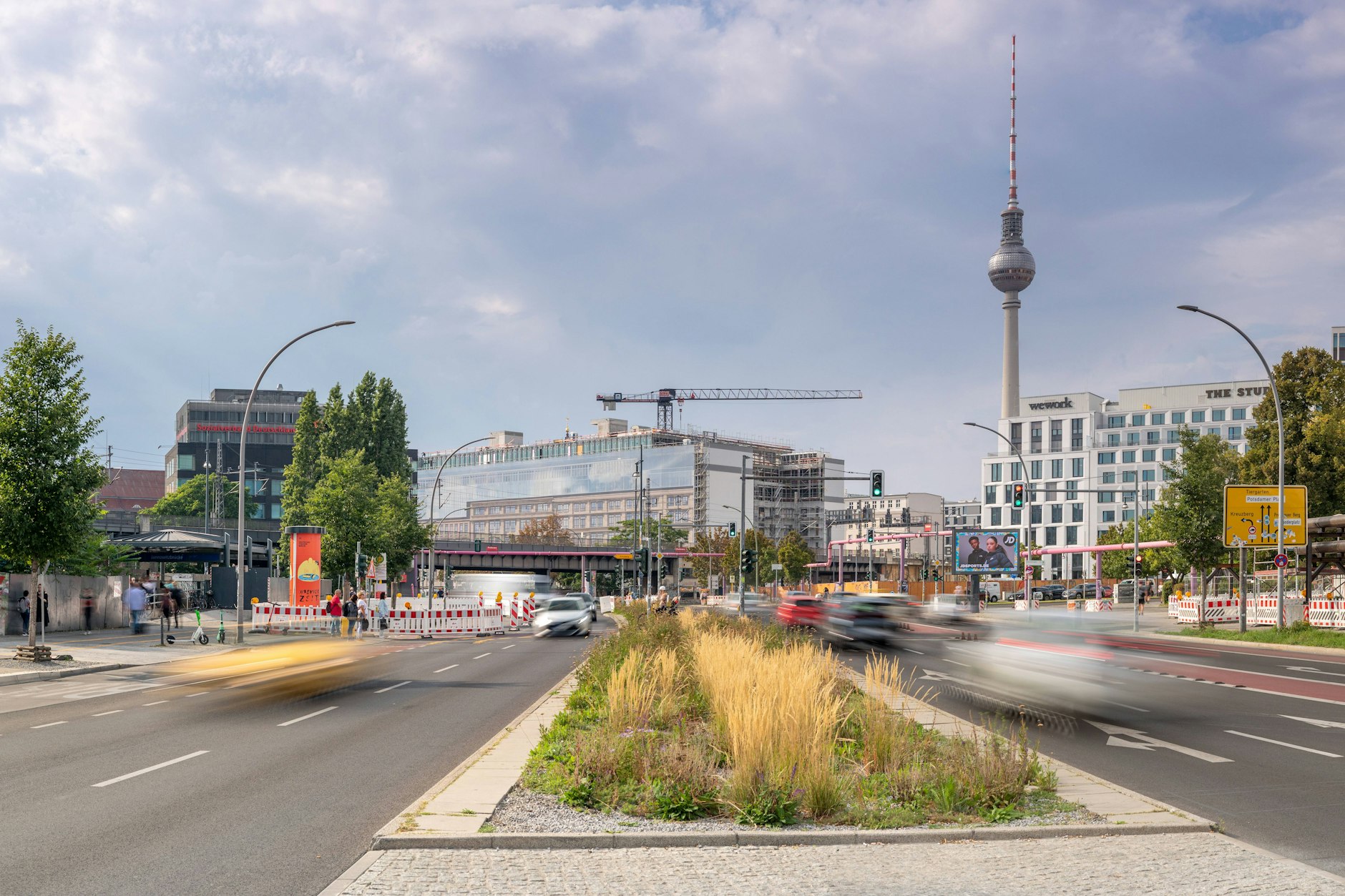 Berlins grüne Mittelstreifen beherbergen etliche Insektenarten.