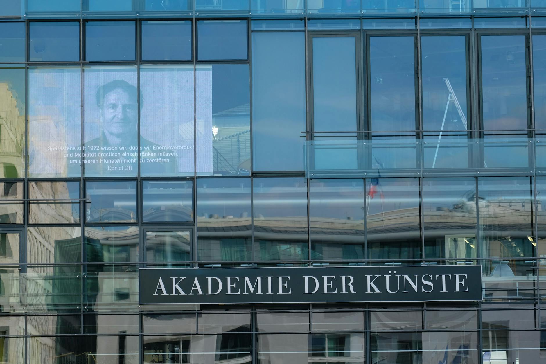 Die Akademie am Pariser Platz zeigt Porträts und Statements ihrer Mitglieder. Hier der Komponist Daniel Ott.