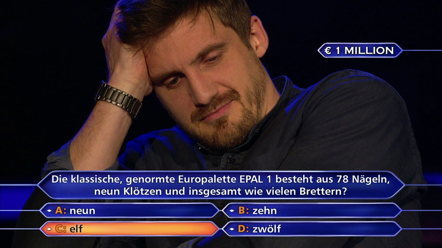 Ronald Tenholte aus Köln räumte bei Wer wird Millionär zuletzt den Hauptgewinn ab.