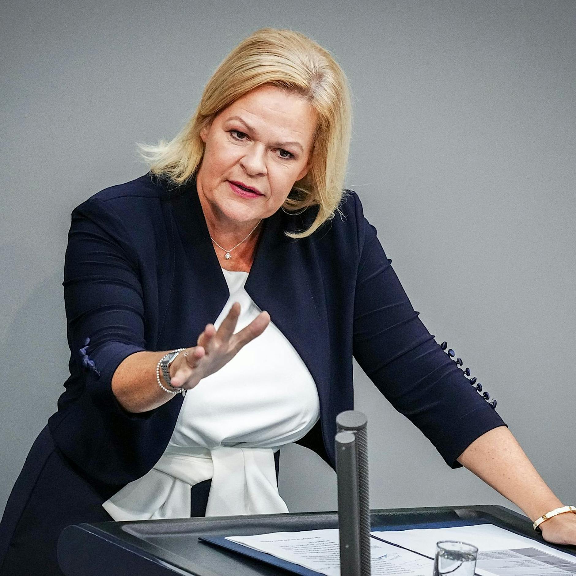 Ministerin Faeser lehnt Obergrenze für Geflüchtete ab